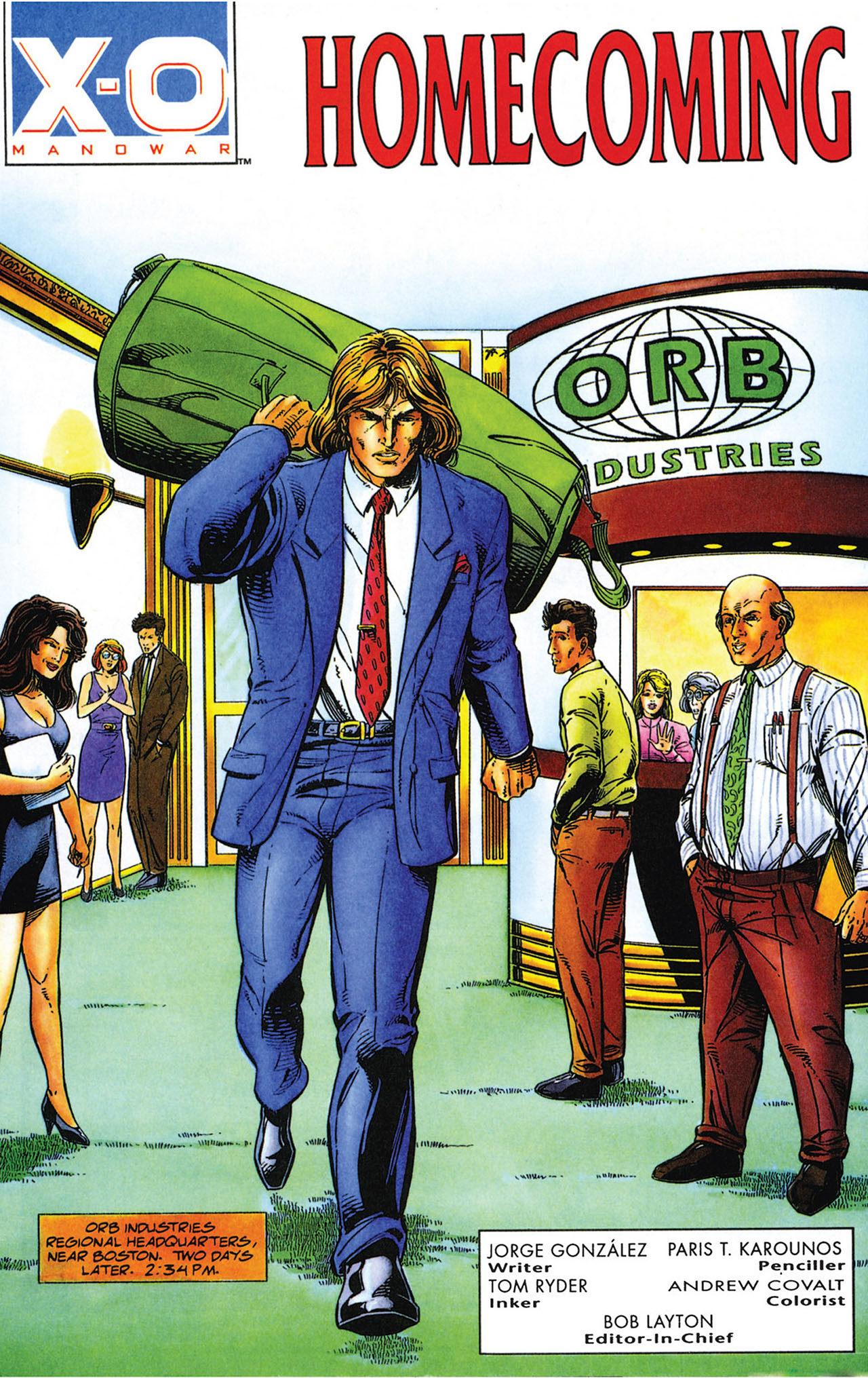 Read online X-O Manowar (1992) comic -  Issue #24 - 5