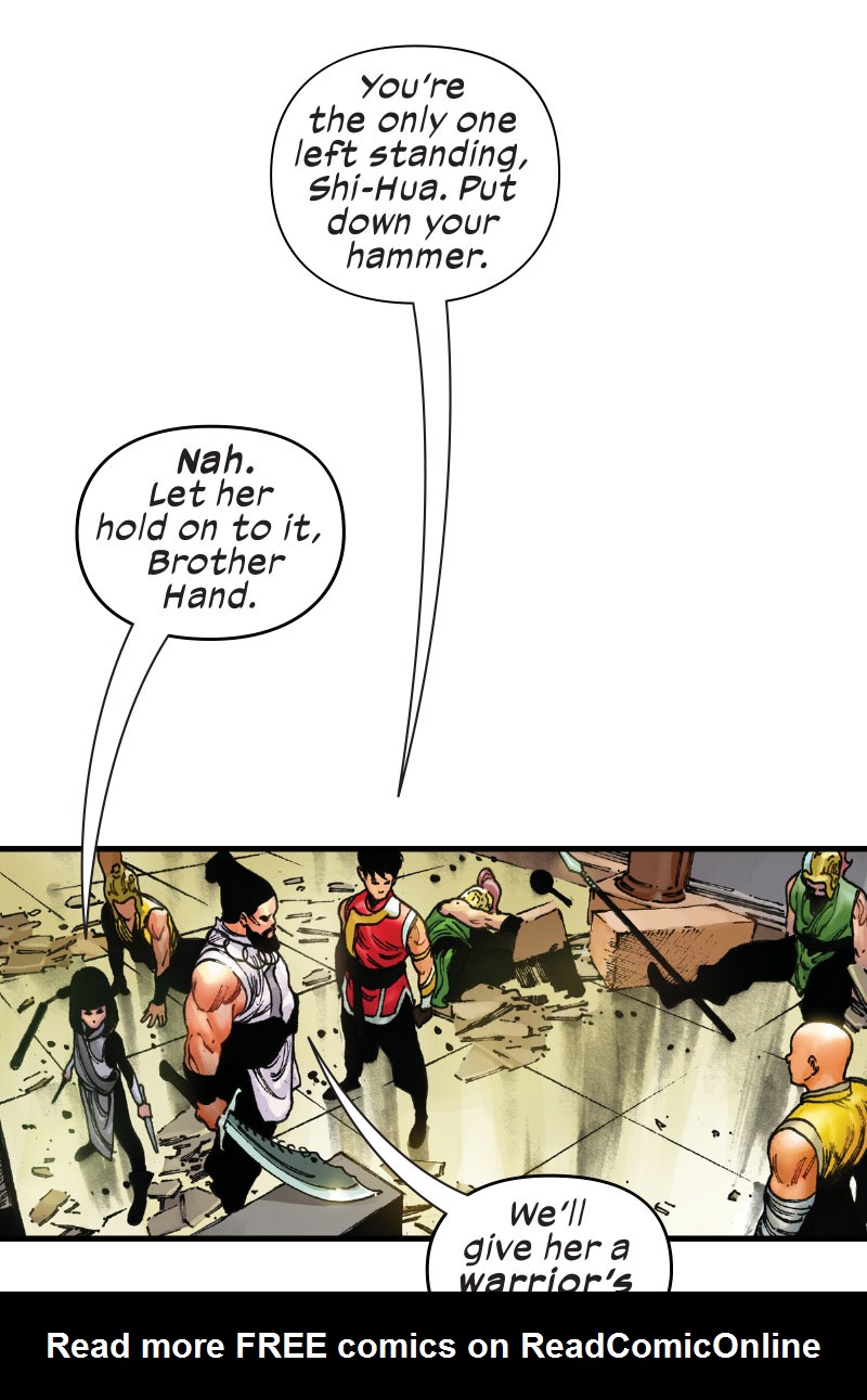 Read online Shang-Chi: Brothers & Sisters Infinity Comic comic -  Issue #5 - 52