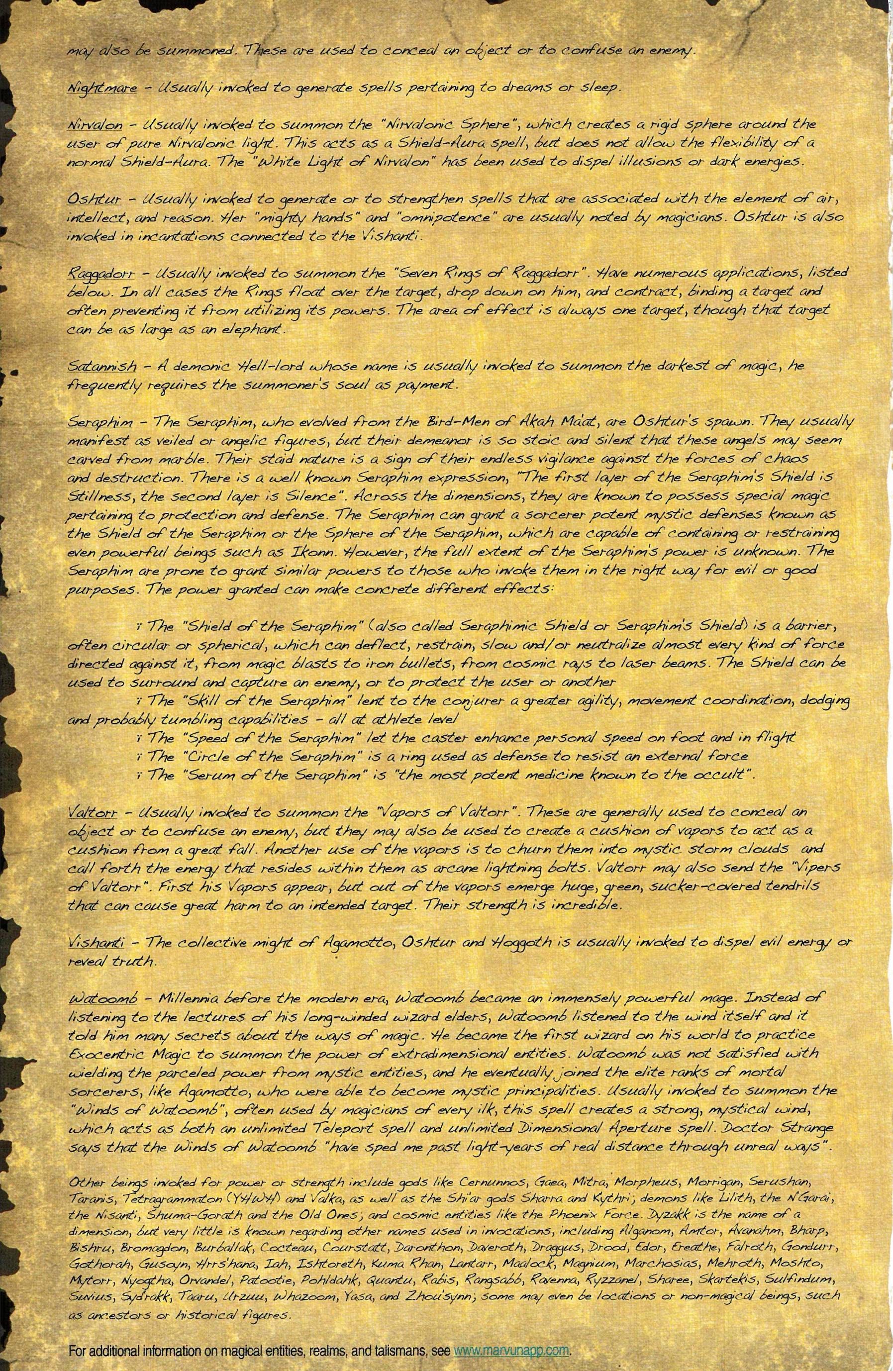 Read online Official Handbook of the Marvel Universe A to Z comic -  Issue # TPB 7 (Part 2) - 140