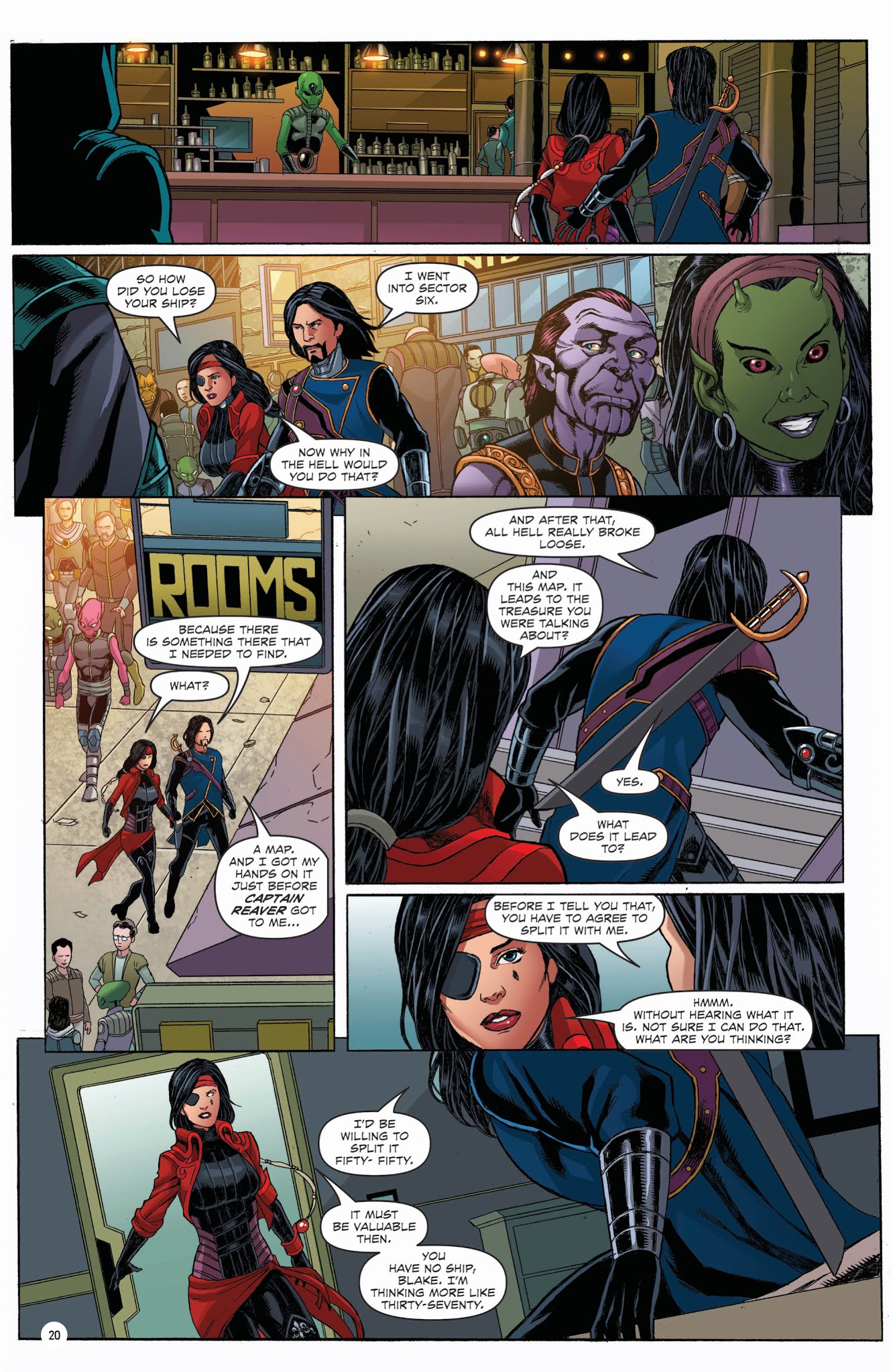 Read online The Black Sable comic -  Issue # _TPB (Part 1) - 20
