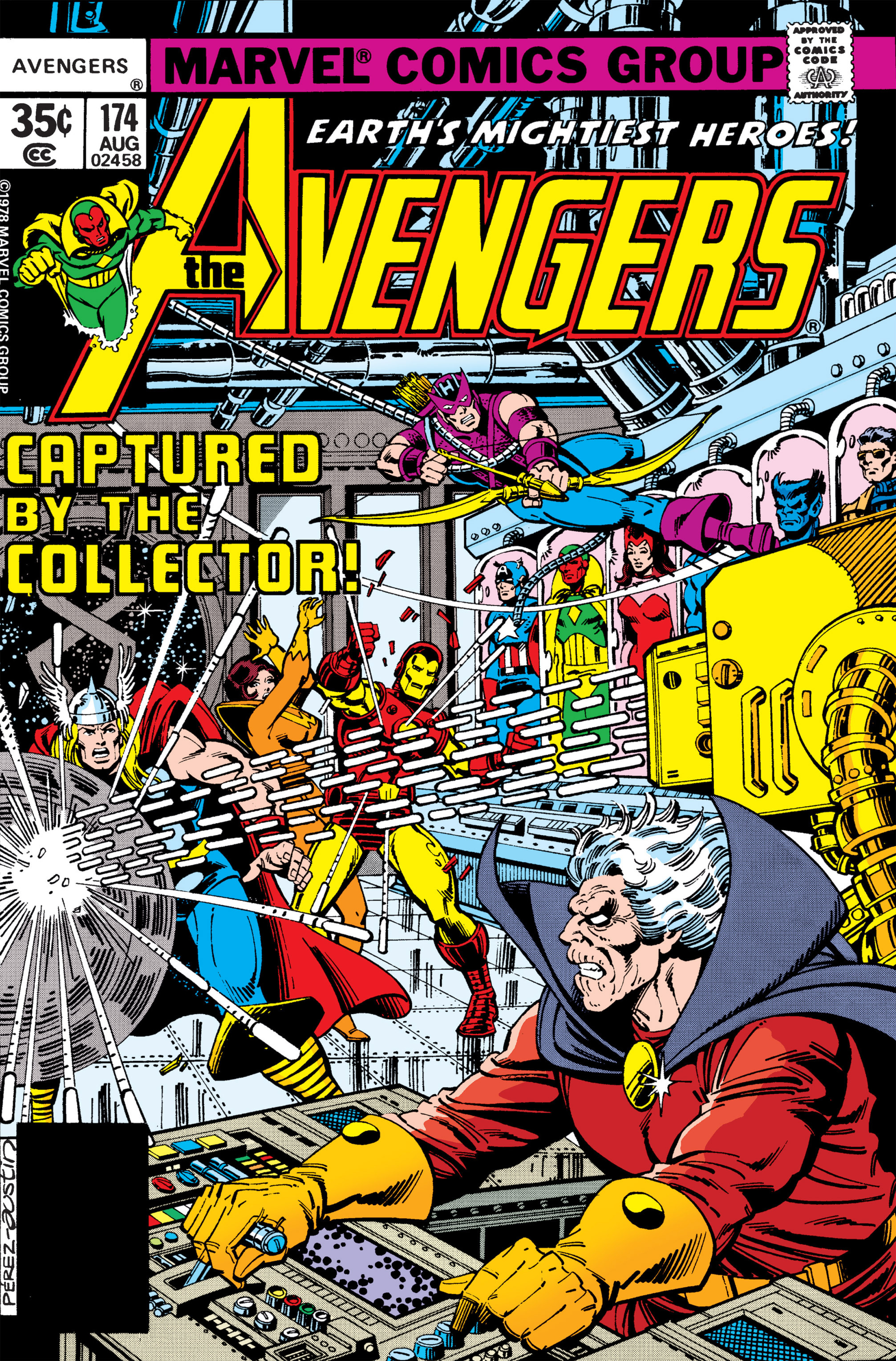 Read online The Avengers (1963) comic -  Issue #174 - 1