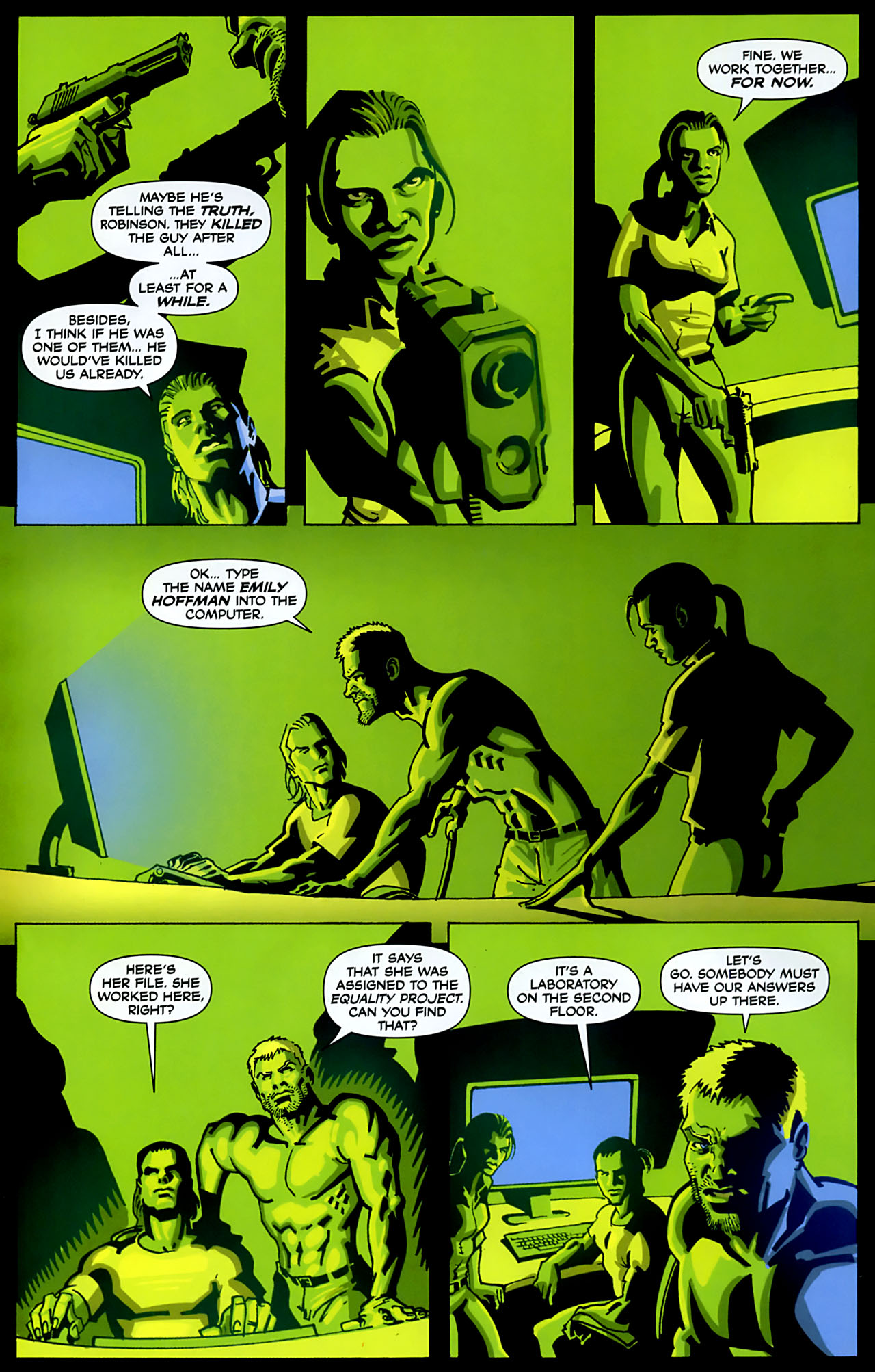 Read online Lazarus (2007) comic -  Issue #3 - 4