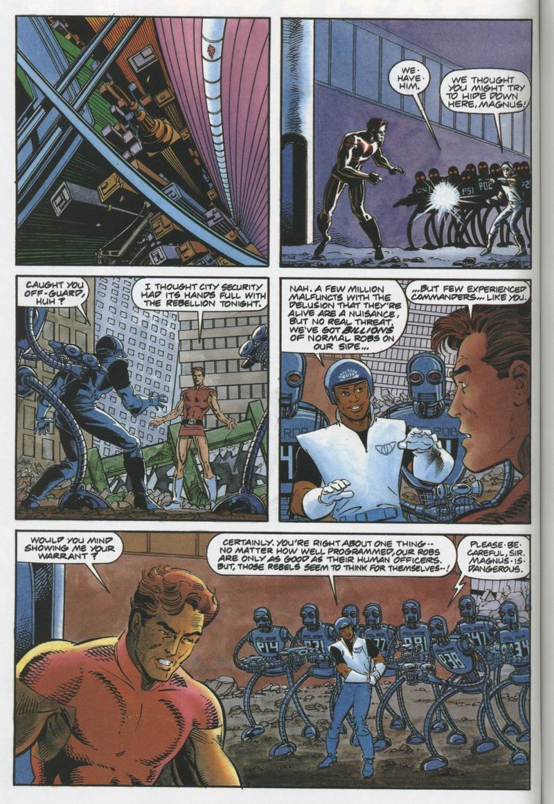 Read online Magnus Robot Fighter (1991) comic -  Issue #3 - 4