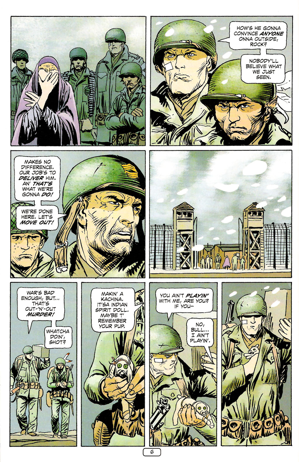 Read online Sgt. Rock: The Prophecy comic -  Issue #4 - 6