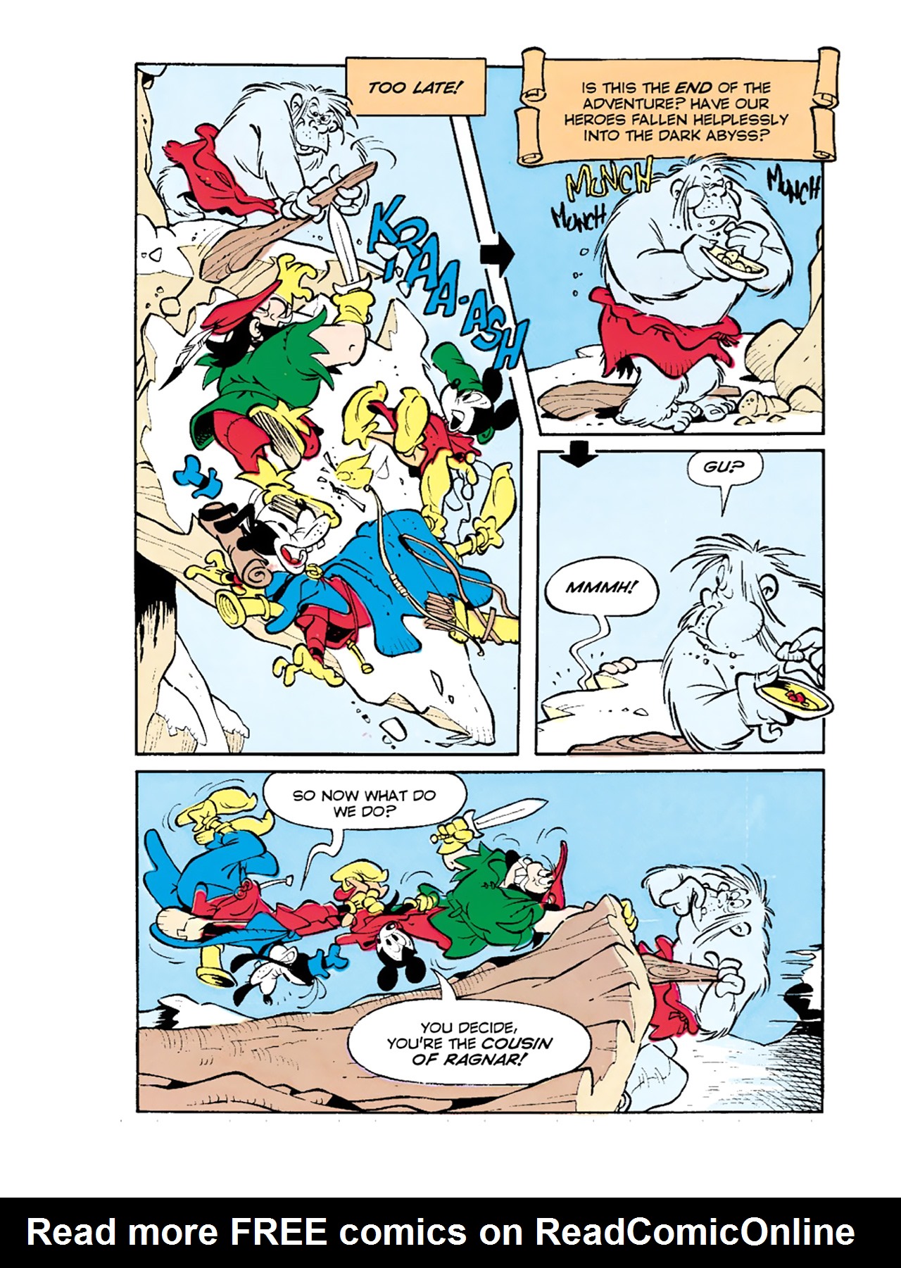 Read online Mickey Mouse in the Sword of Ice comic -  Issue #3 - 10