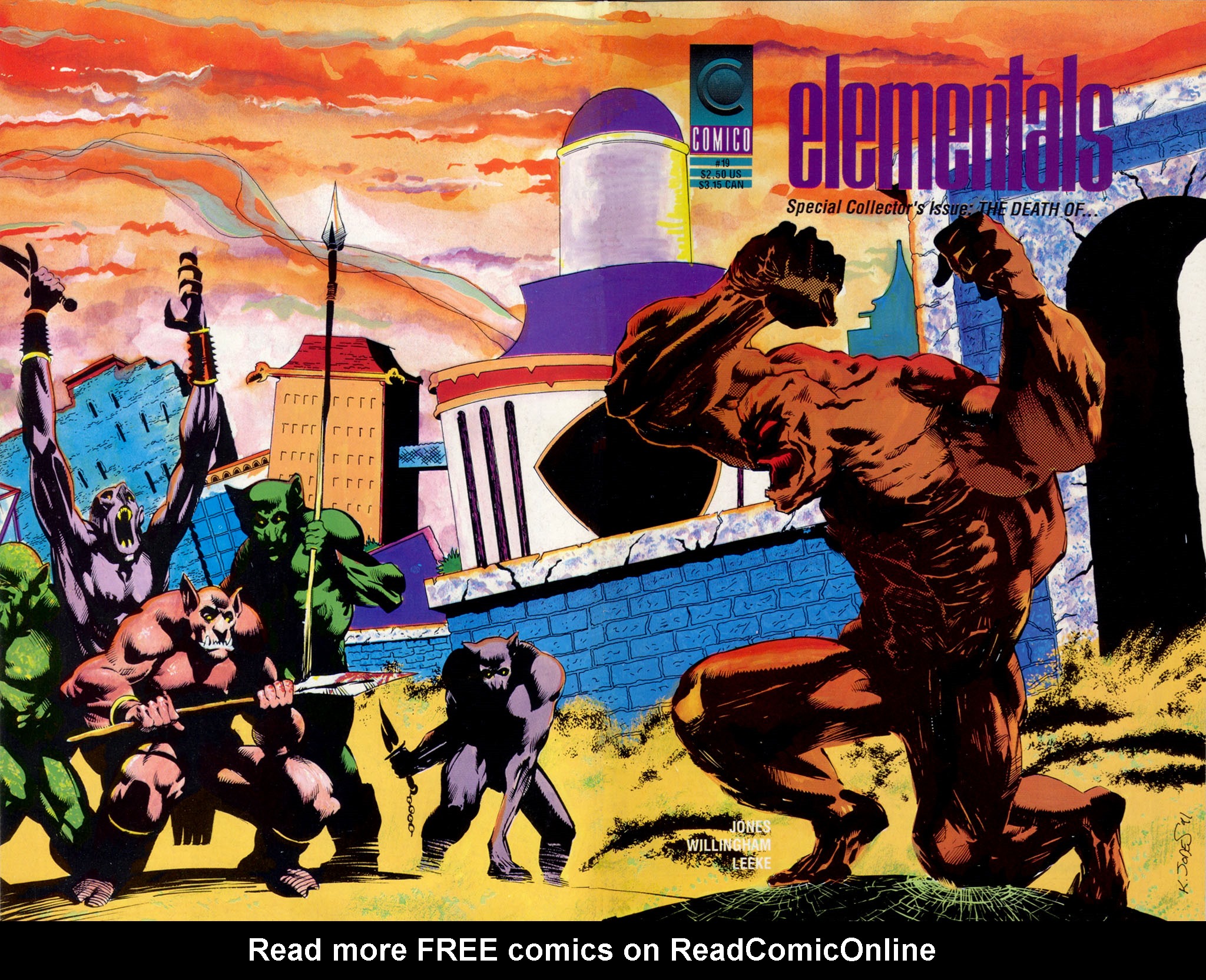 Read online Elementals (1989) comic -  Issue #19 - 1