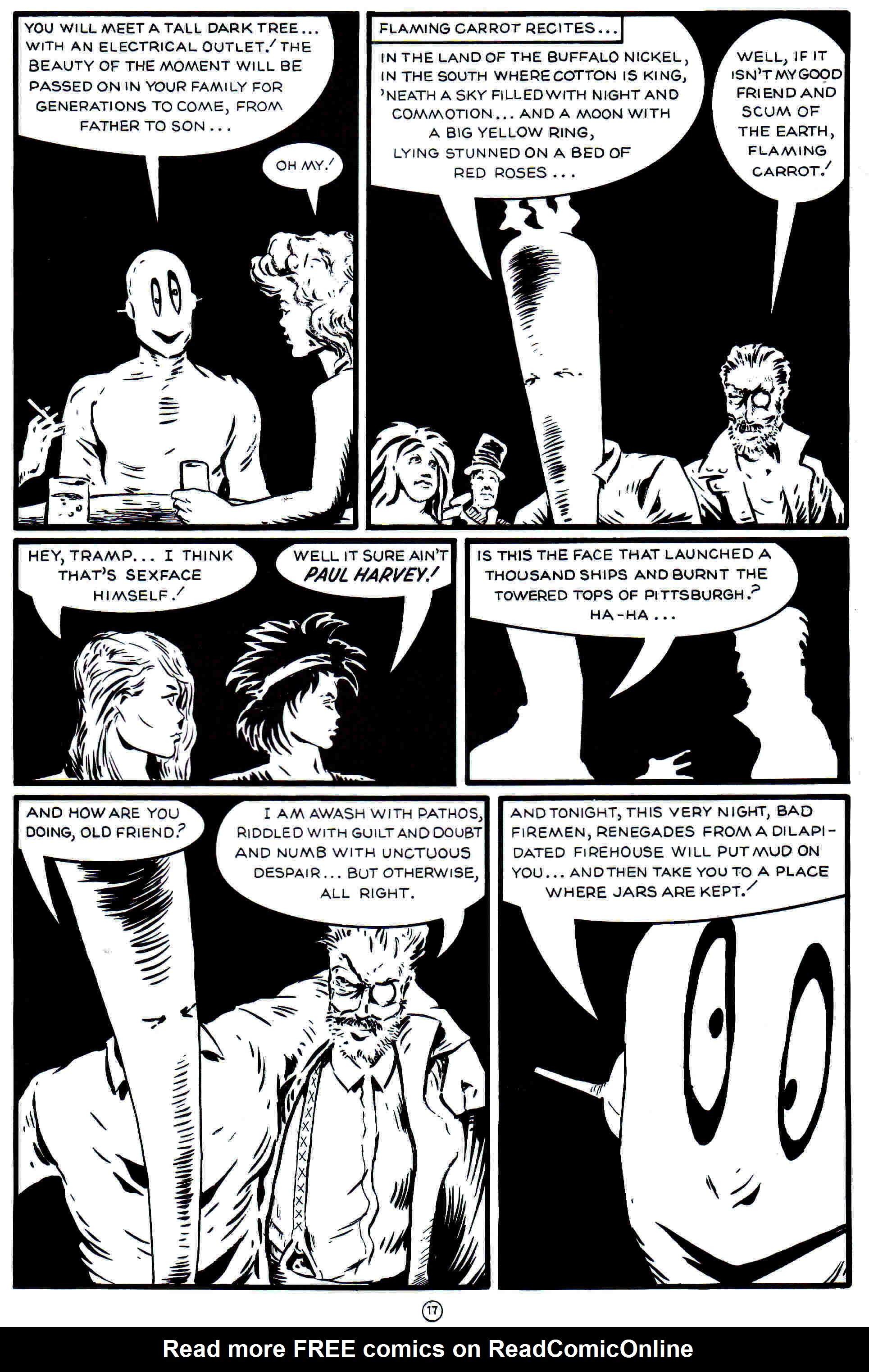 Read online Flaming Carrot Comics (1988) comic -  Issue #20 - 19