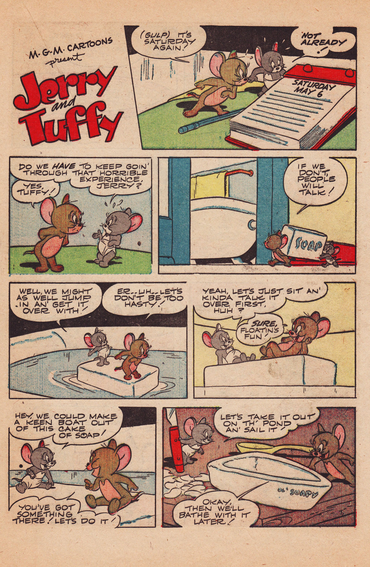 Read online Tom & Jerry Comics comic -  Issue #82 - 34
