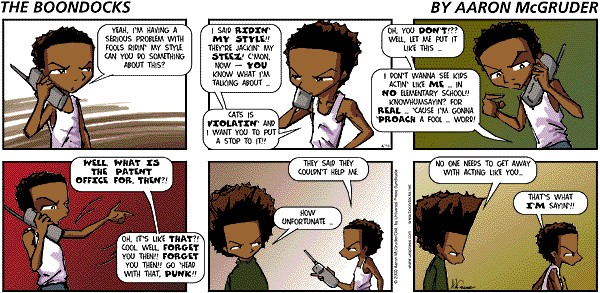 Read online The Boondocks Collection comic -  Issue # Year 2000 - 107
