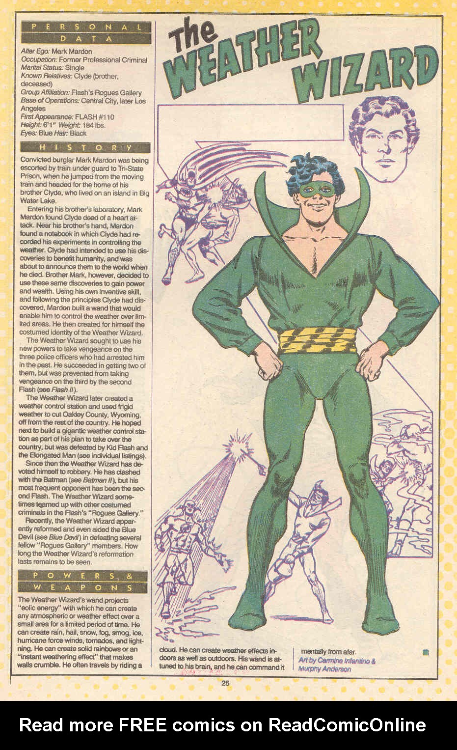 Read online Who's Who: The Definitive Directory of the DC Universe comic -  Issue #25 - 29