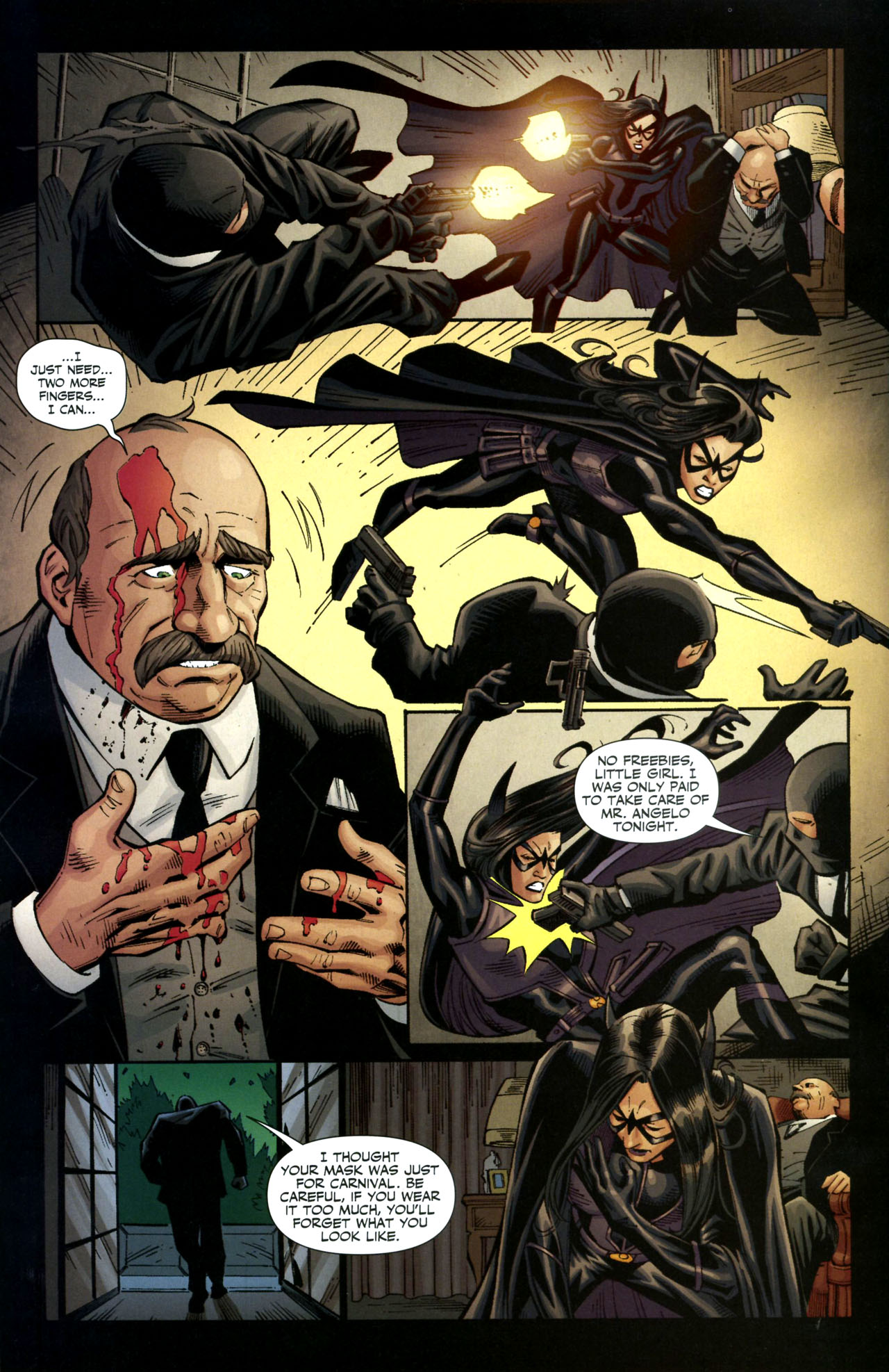 Read online Huntress: Year One comic -  Issue #5 - 14