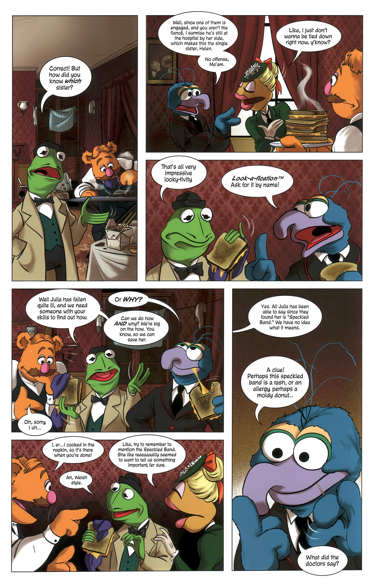 Read online Muppet Sherlock Holmes comic -  Issue #1 - 6