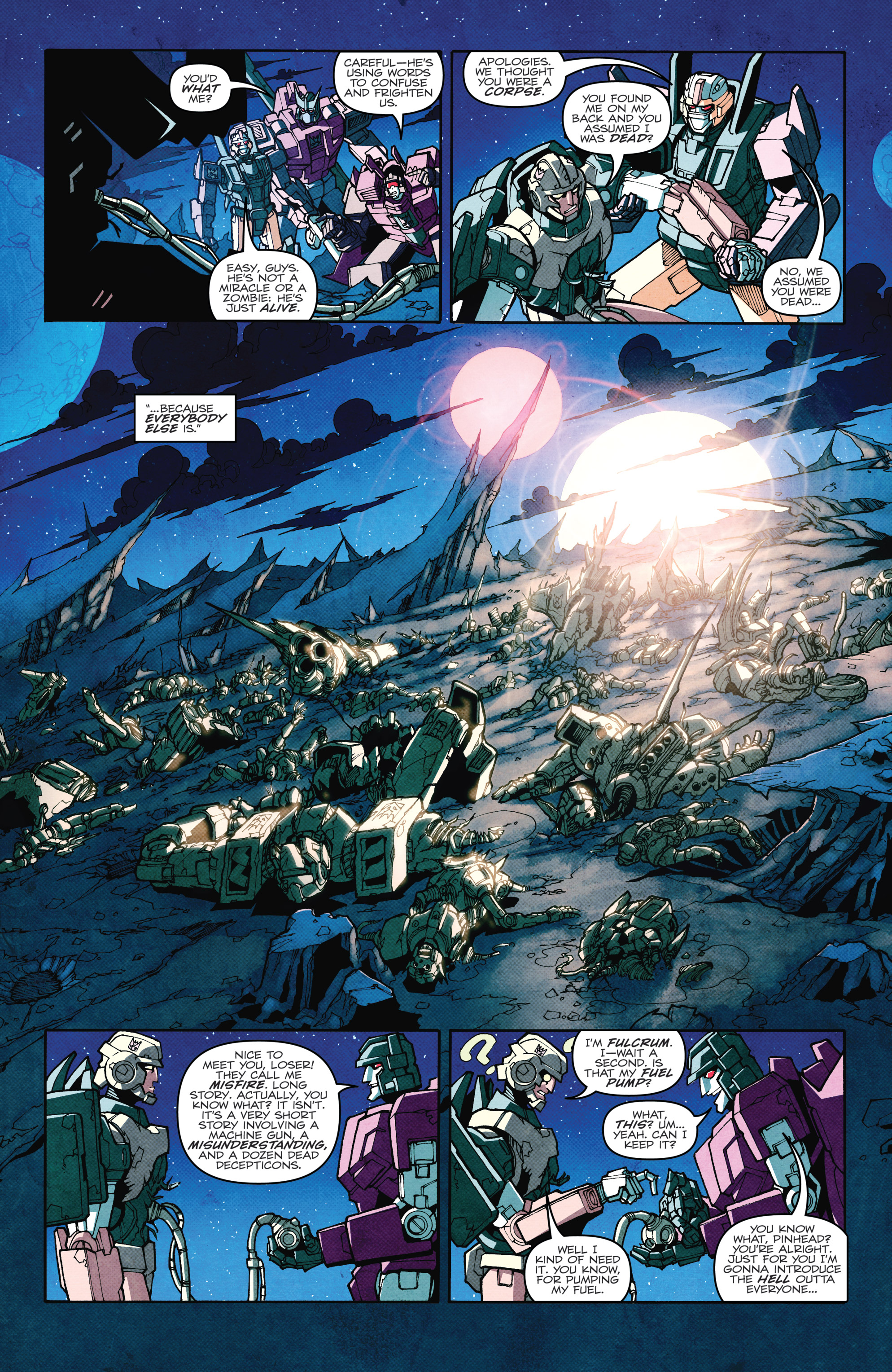 Read online Transformers: The IDW Collection Phase Two comic -  Issue # TPB 2 (Part 3) - 22