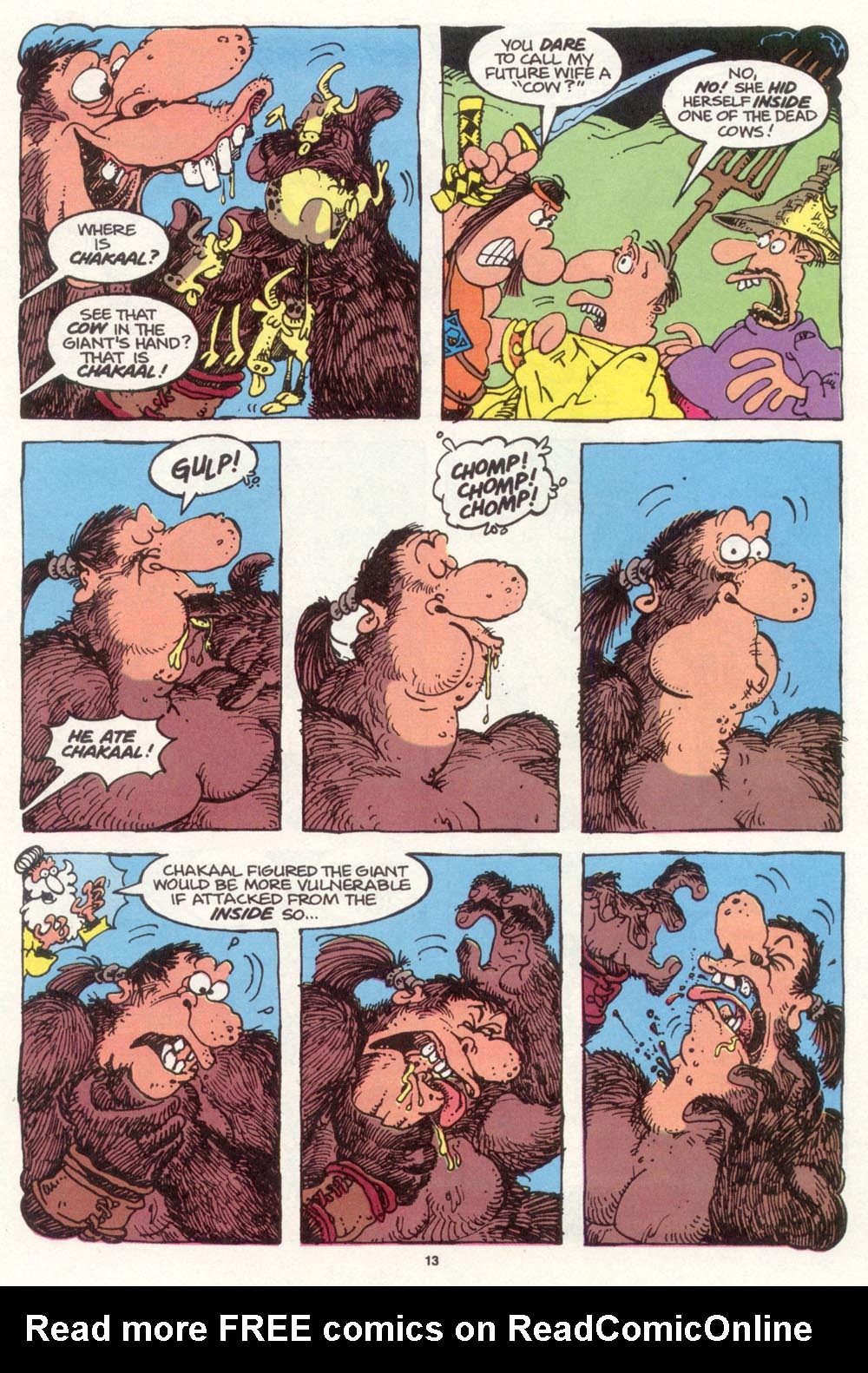 Read online Sergio Aragonés Groo the Wanderer comic -  Issue #98 - 14