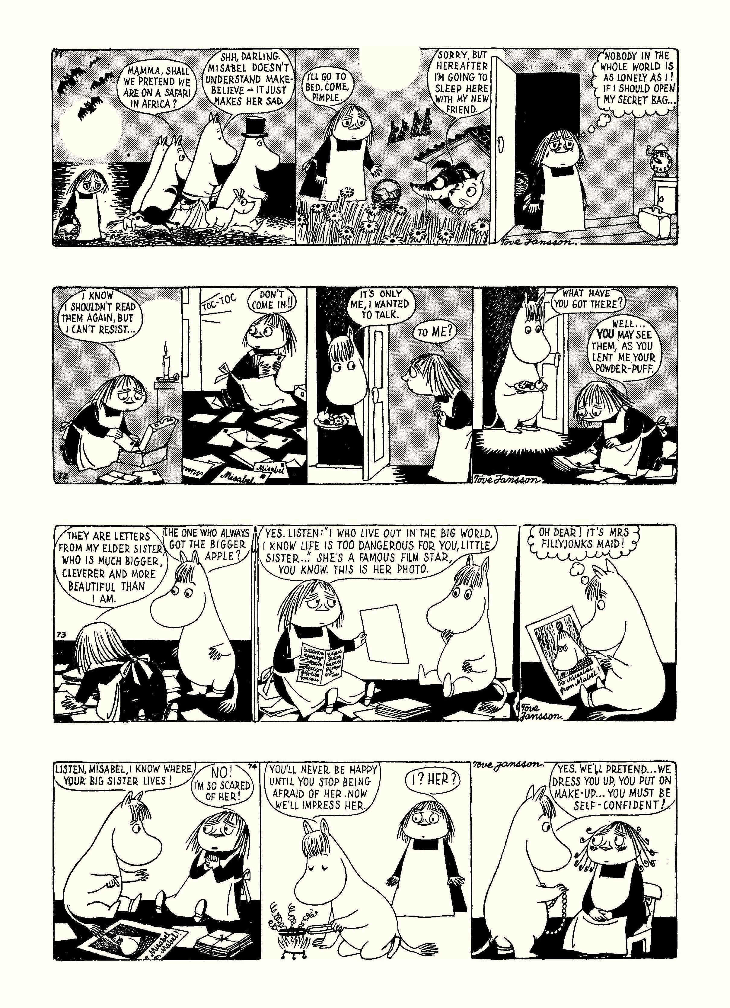 Read online Moomin: The Complete Tove Jansson Comic Strip comic -  Issue # TPB 2 - 45