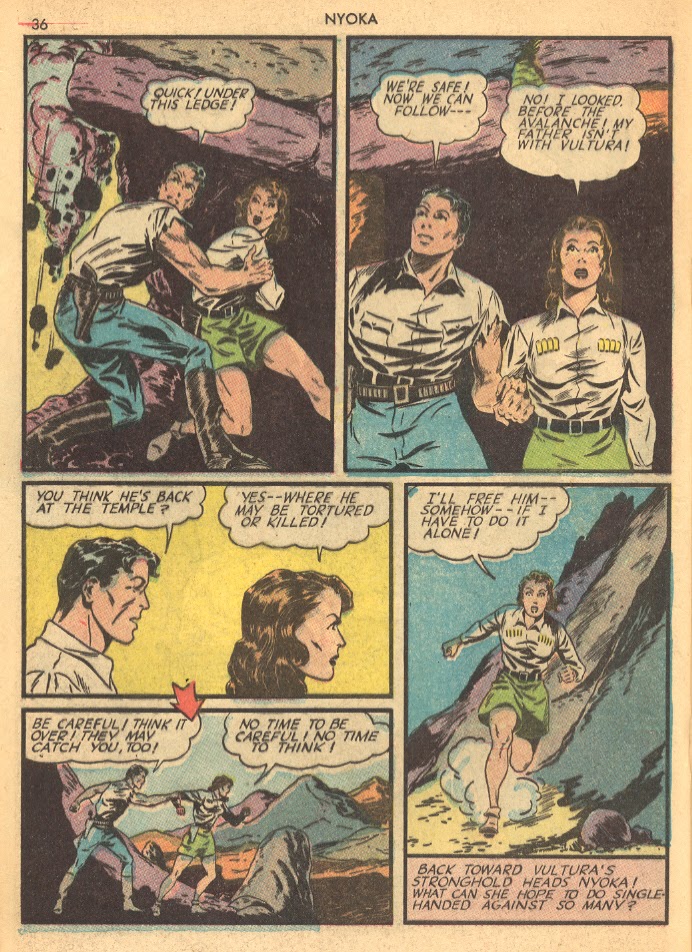 Read online Jungle Girl (1942) comic -  Issue #1 - 36