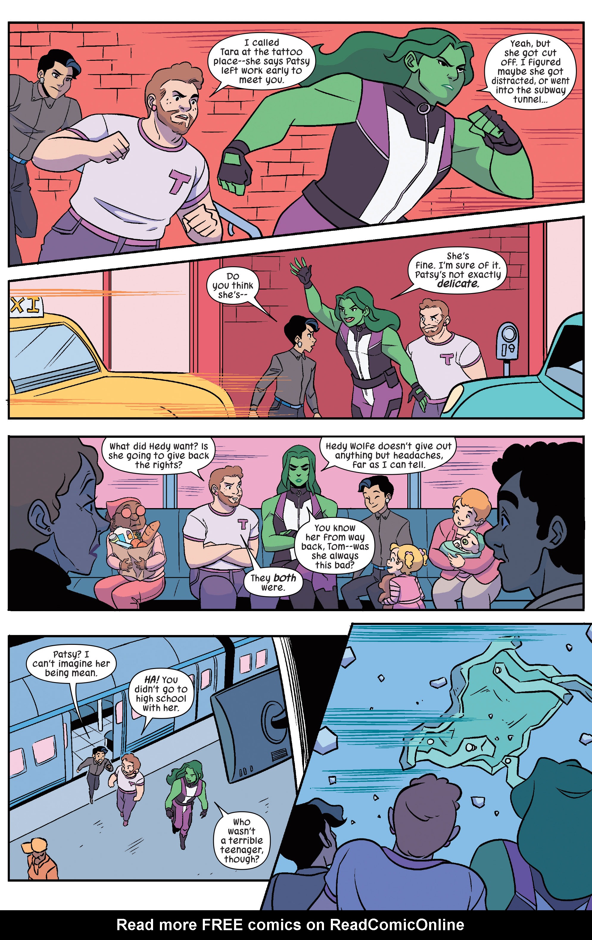 Read online Patsy Walker, A.K.A. Hellcat! comic -  Issue #5 - 8