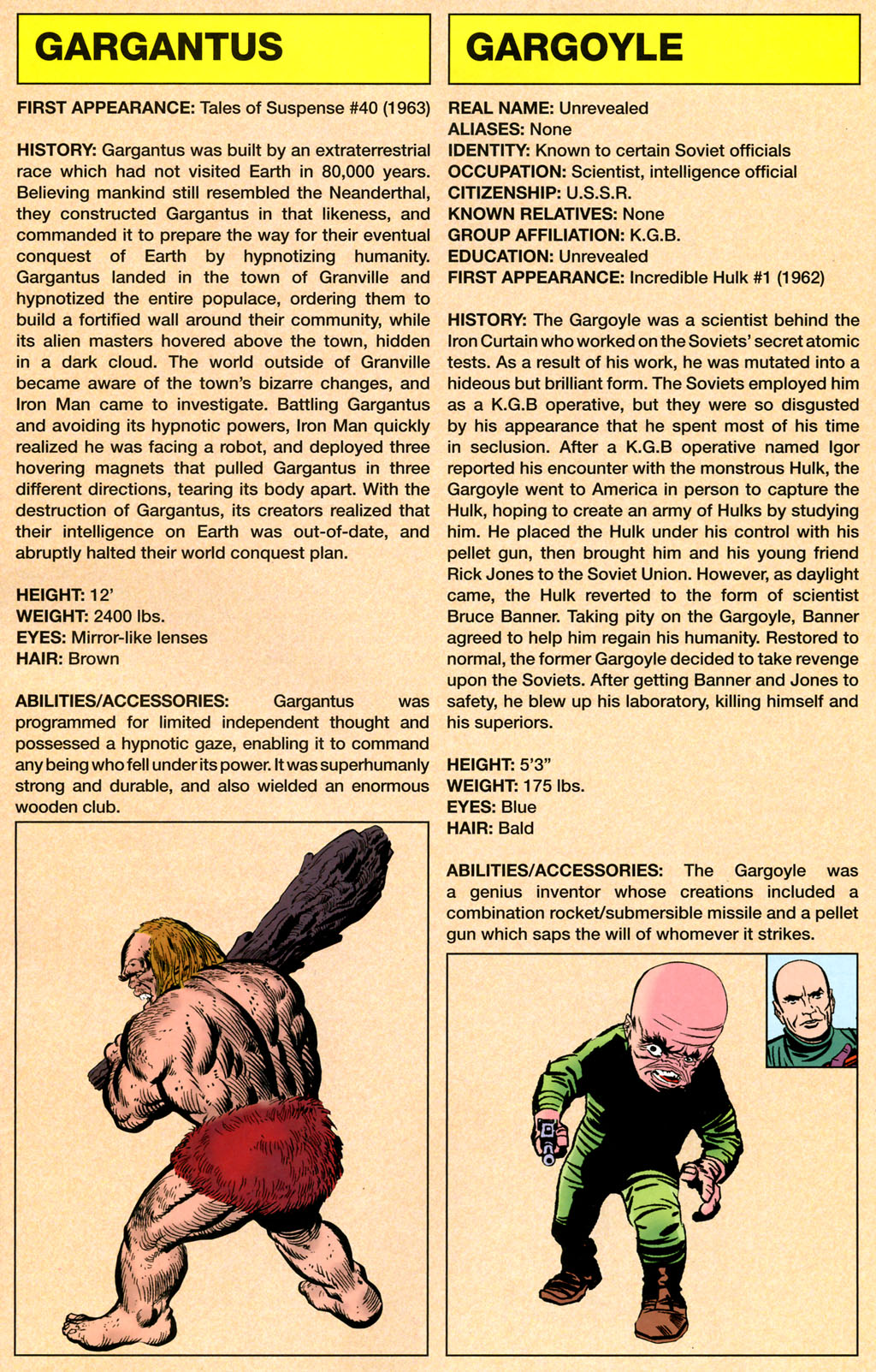 Read online The Marvel Legacy:  The 1960s-1990s Handbook comic -  Issue # Full - 26