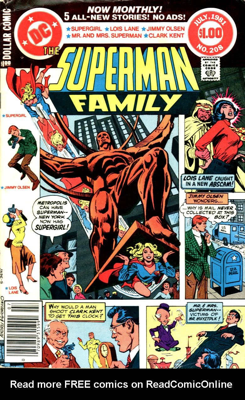 Read online The Superman Family comic -  Issue #208 - 1