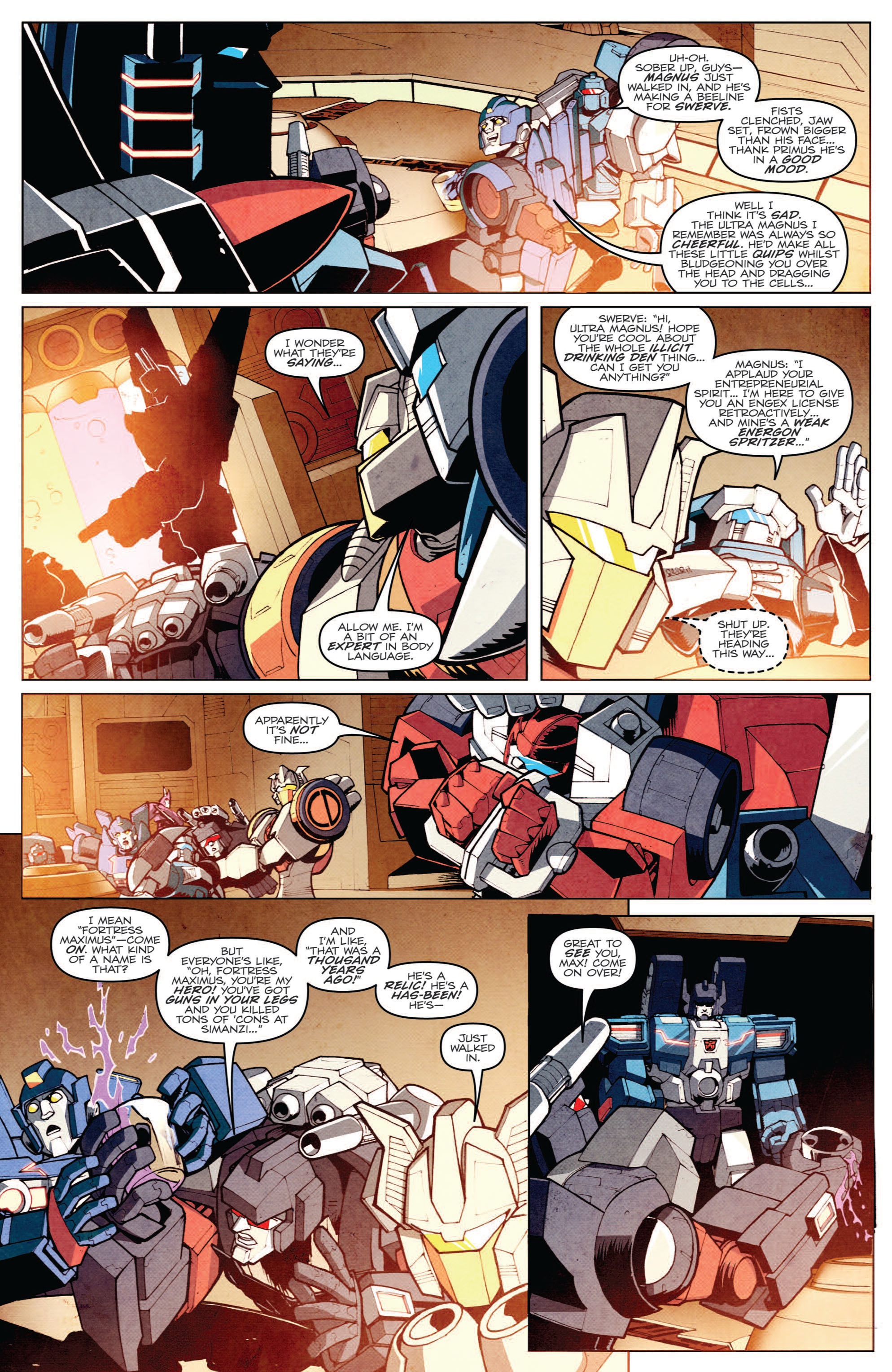 Read online The Transformers: More Than Meets The Eye comic -  Issue #6 - 9