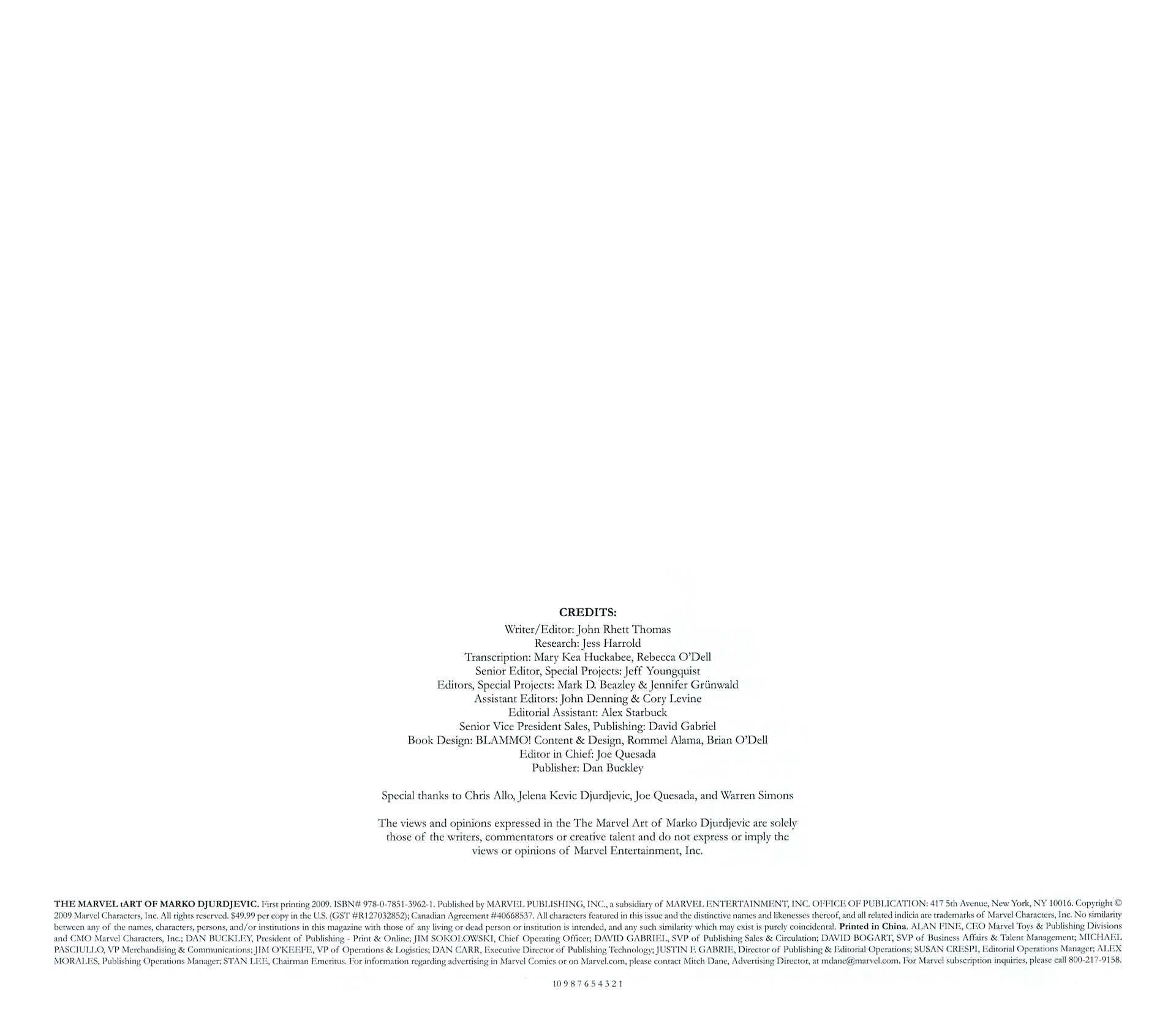 Read online The Marvel Art of Marko Djurdjevic comic -  Issue # TPB (Part 1) - 7