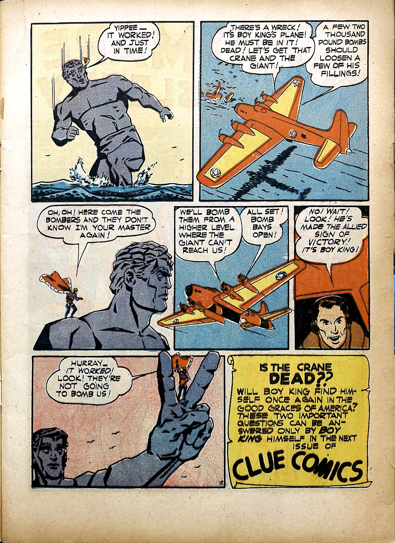 Read online Clue Comics comic -  Issue #3 - 17