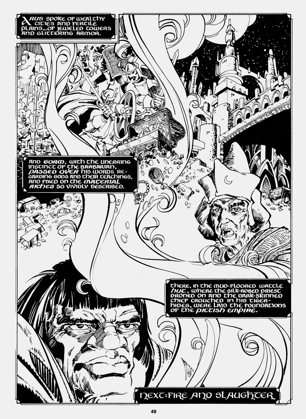 Read online Conan Saga comic -  Issue #53 - 51