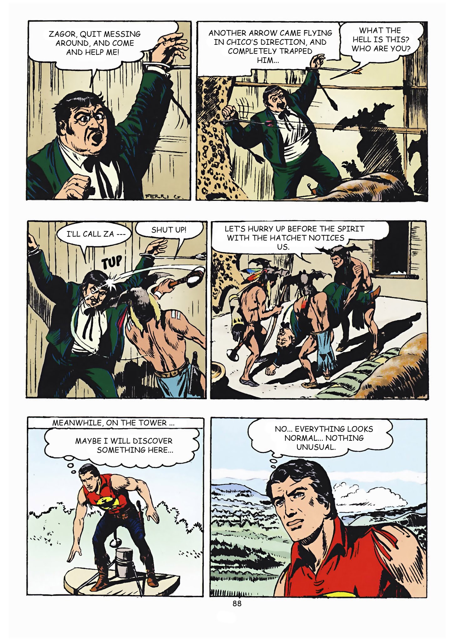 Read online Zenith gigante - Zagor gigante comic -  Issue #2 - 89