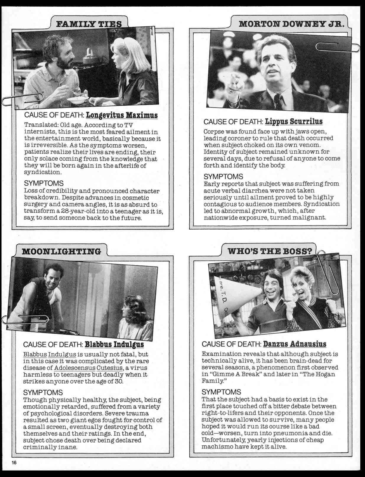 Read online MAD comic -  Issue #294 - 18