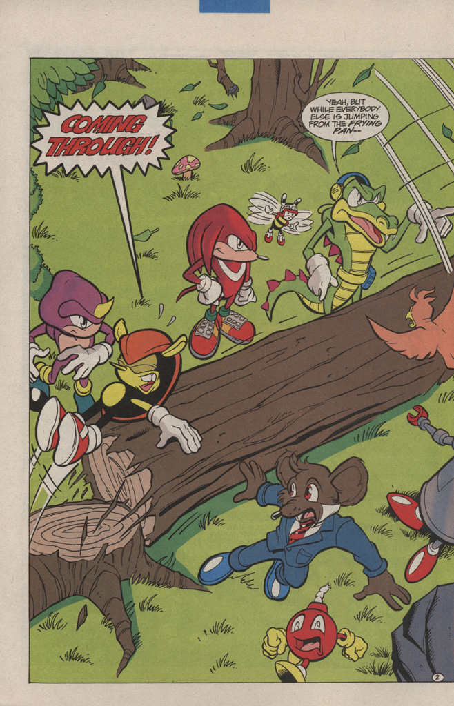 Read online Knuckles the Echidna comic -  Issue #3 - 6