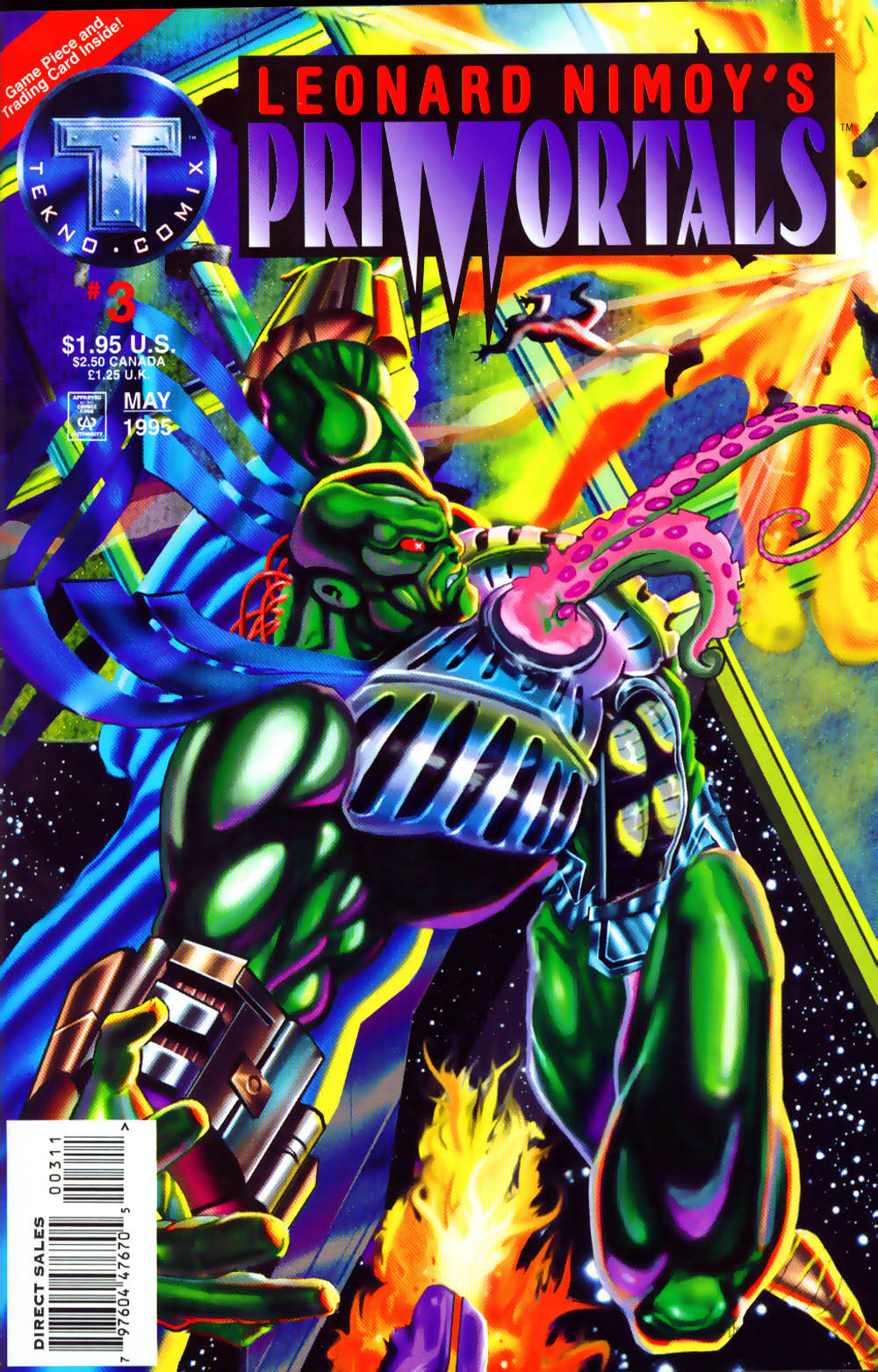 Read online Leonard Nimoy's Primortals (1995) comic -  Issue #3 - 1