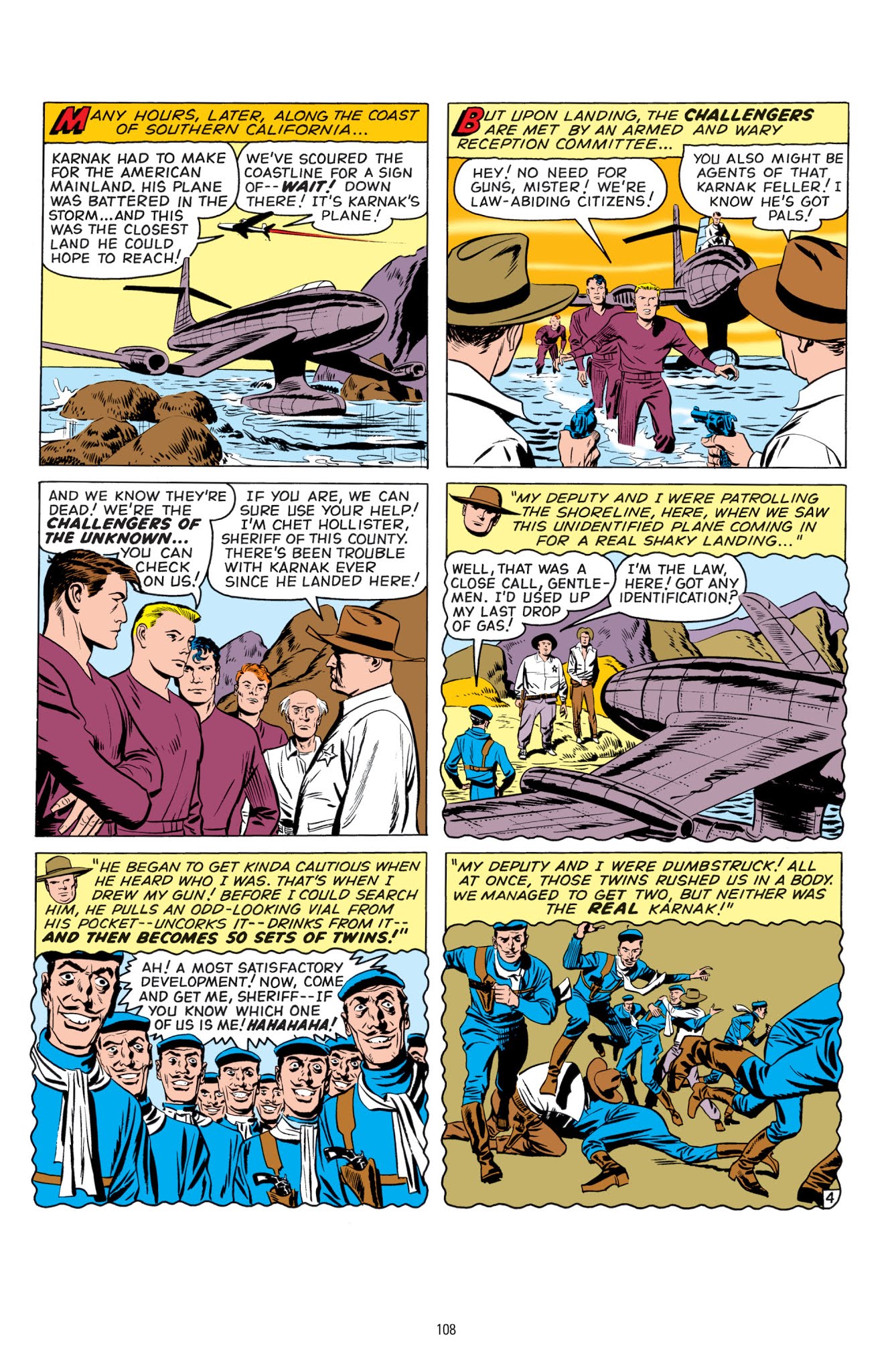 Read online Challengers of the Unknown by Jack Kirby comic -  Issue # TPB (Part 2) - 8