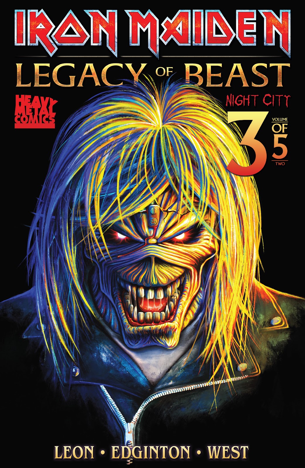 Iron Maiden: Legacy of the Beast - Night City issue 3 - Page 2