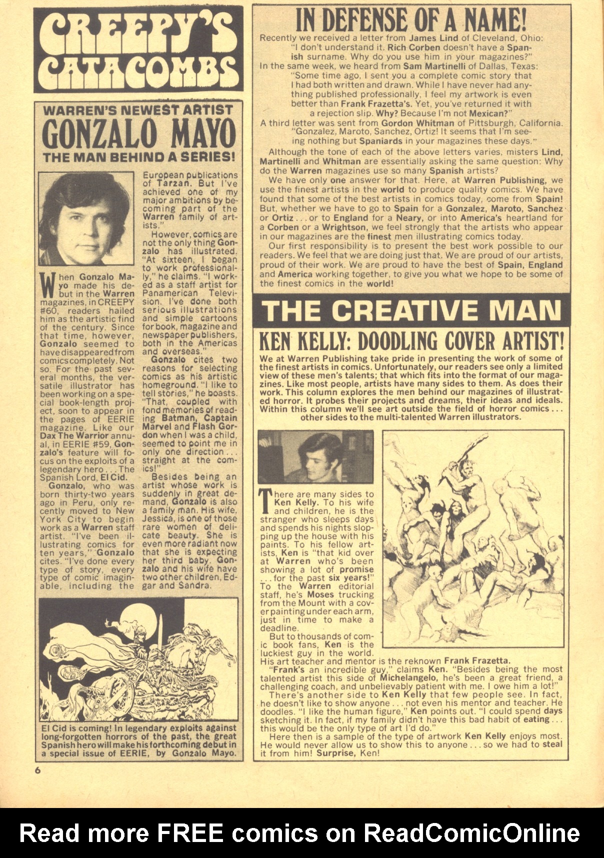 Read online Creepy (1964) comic -  Issue #66 - 6