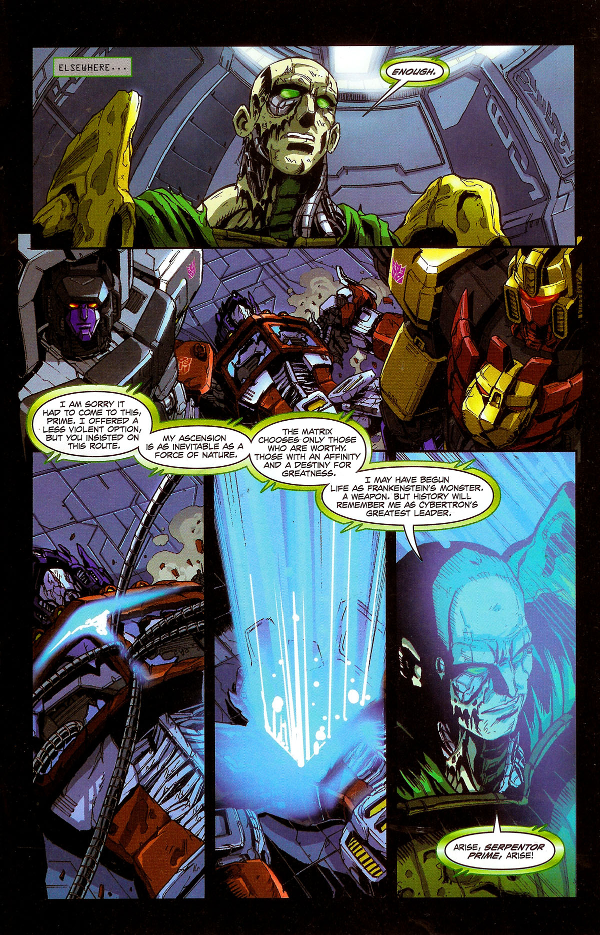 Read online G.I. Joe vs. The Transformers III: The Art of War comic -  Issue #5 - 11