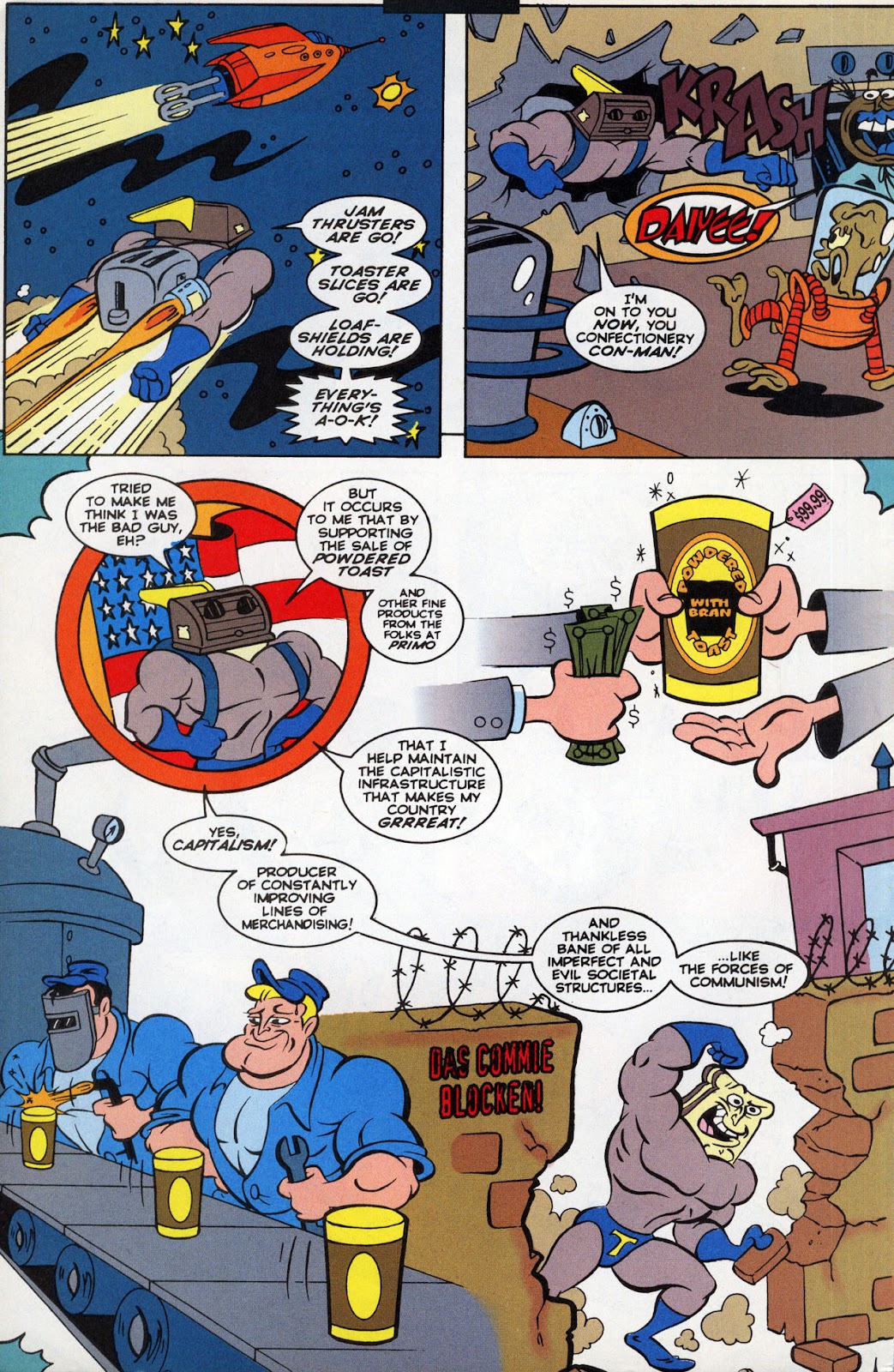 The Ren & Stimpy Show Special: Powdered Toastman's Cereal Serial issue Full - Page 45