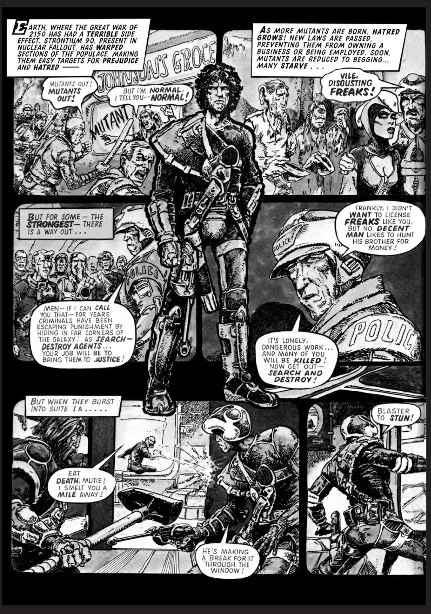 Read online Strontium Dog: Search/Destroy Agency Files comic -  Issue # TPB 1 (Part 1) - 12