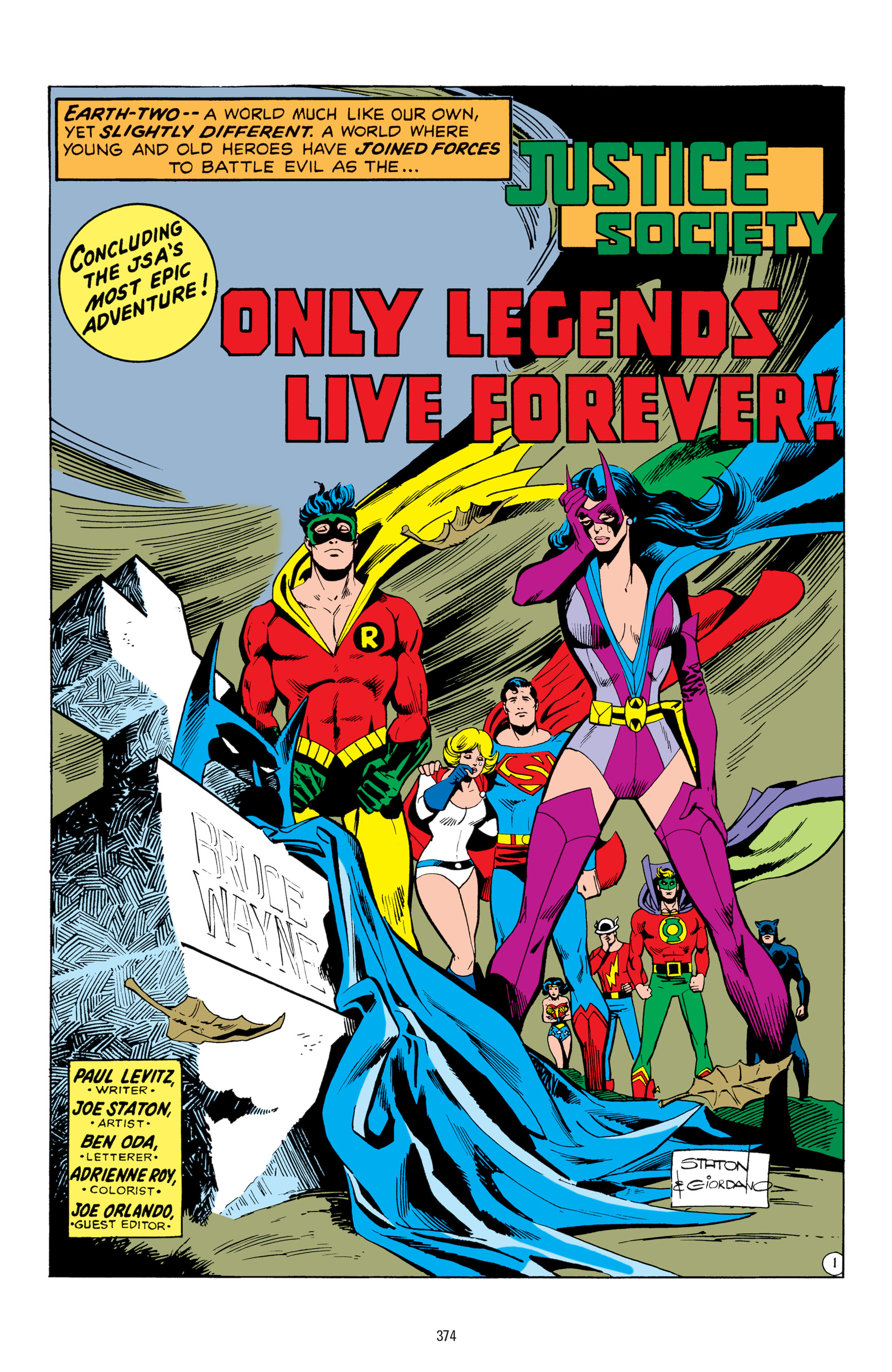 Read online All Star Comics: Only Legends Live Forever comic -  Issue # TPB (Part 4) - 74