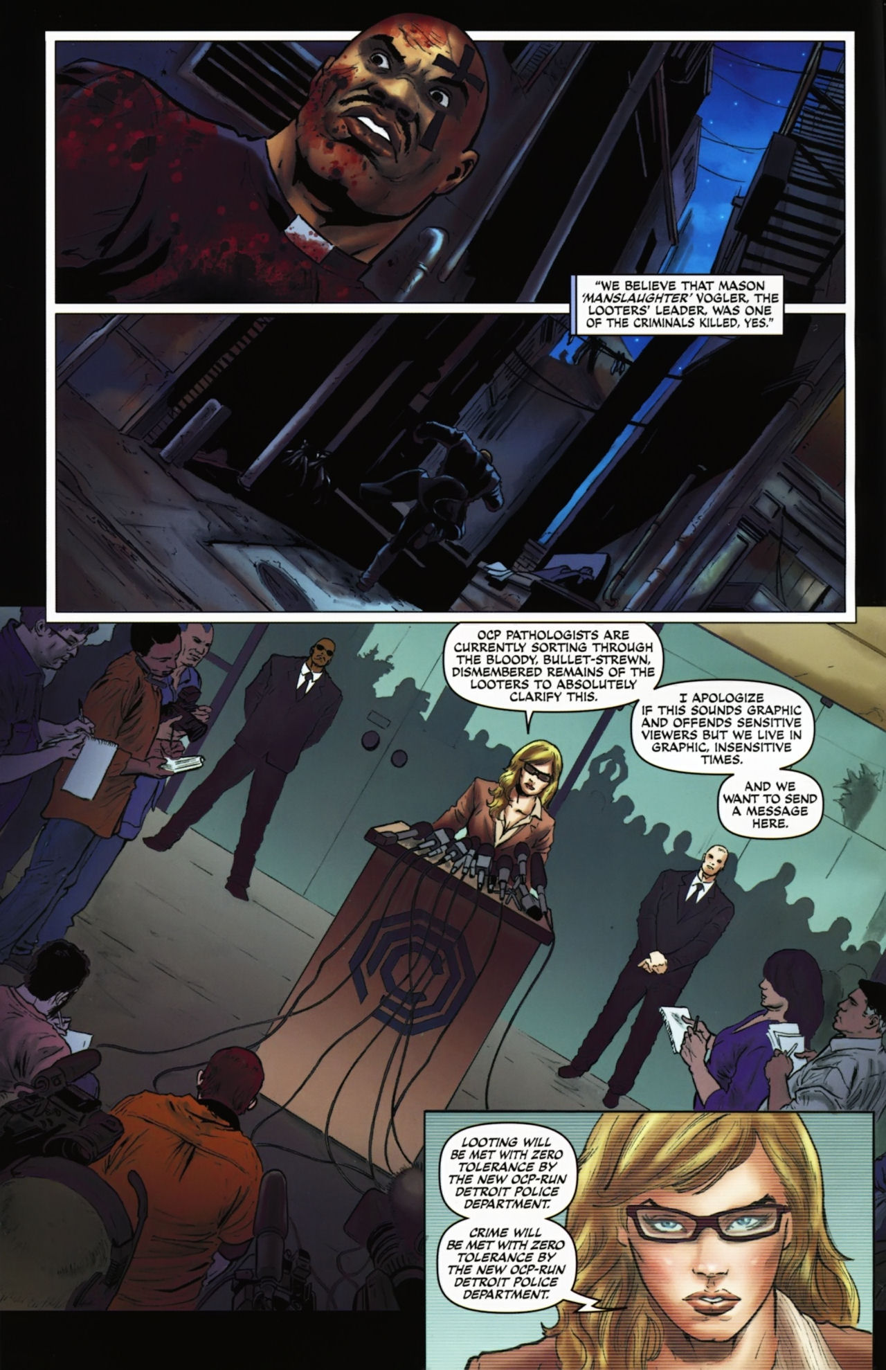 Read online Robocop (2010) comic -  Issue #2 - 12