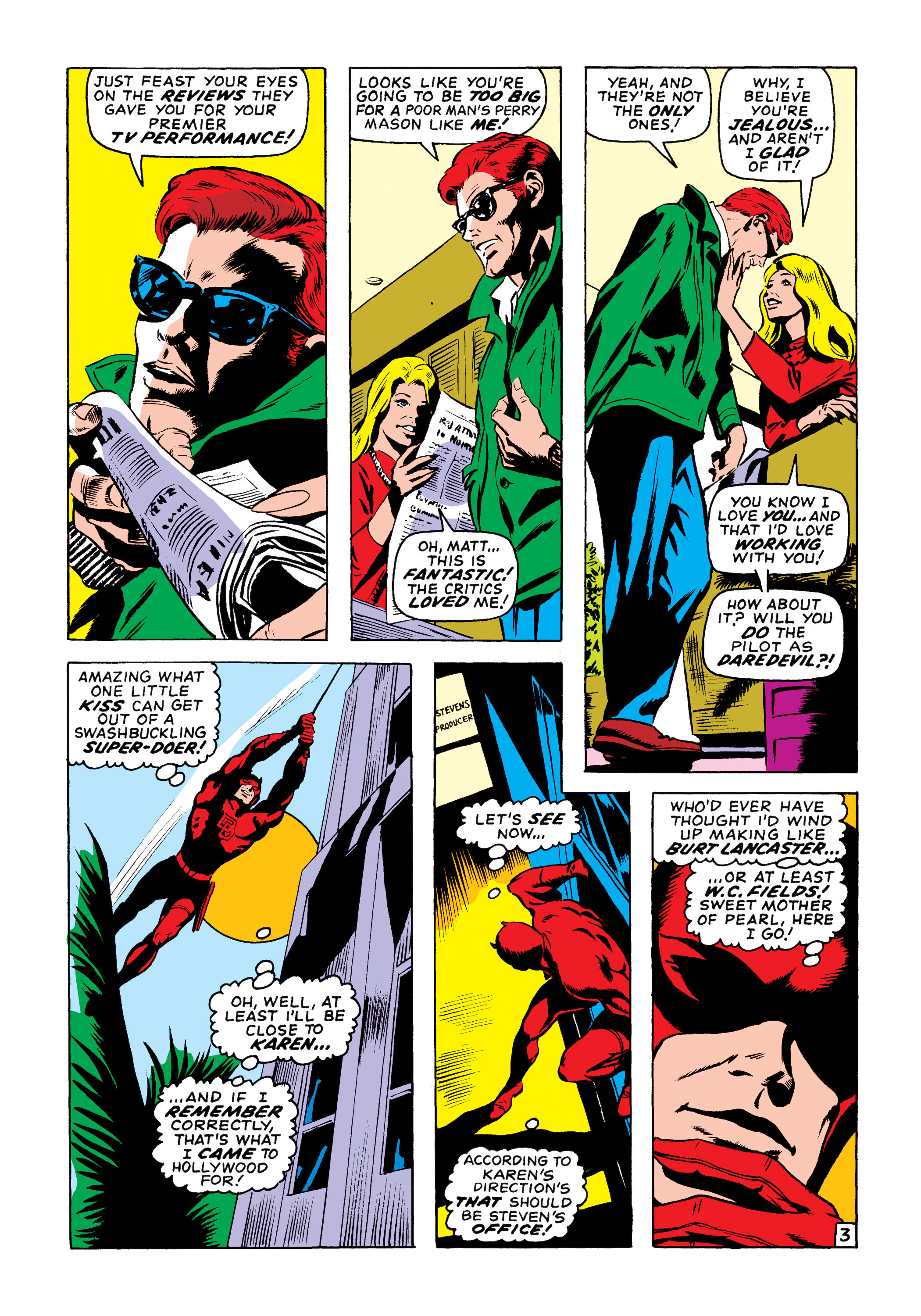 Read online Marvel Masterworks: Daredevil comic -  Issue # TPB 7 (Part 1) - 70