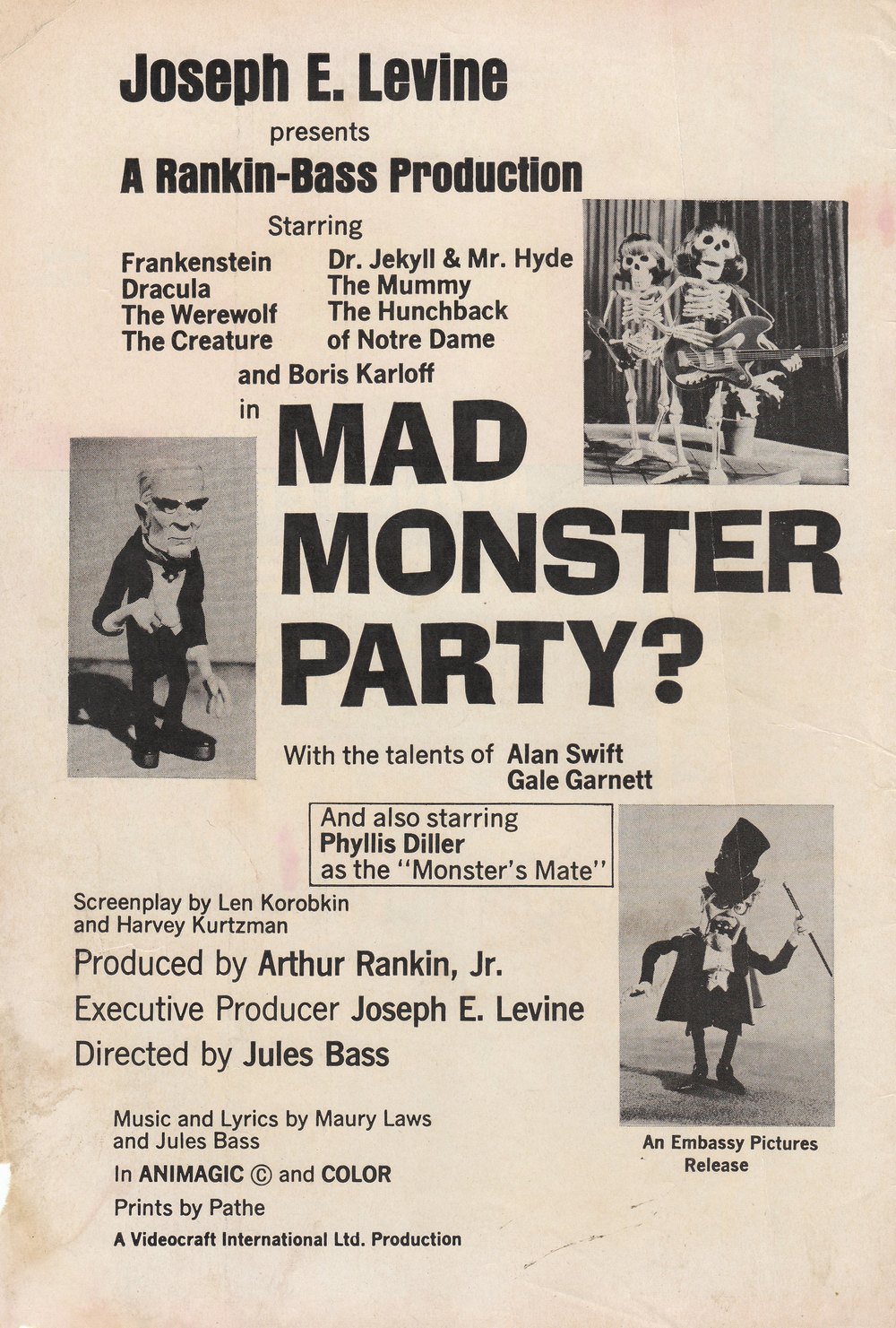 Read online Mad Monster Party comic -  Issue # Full - 2
