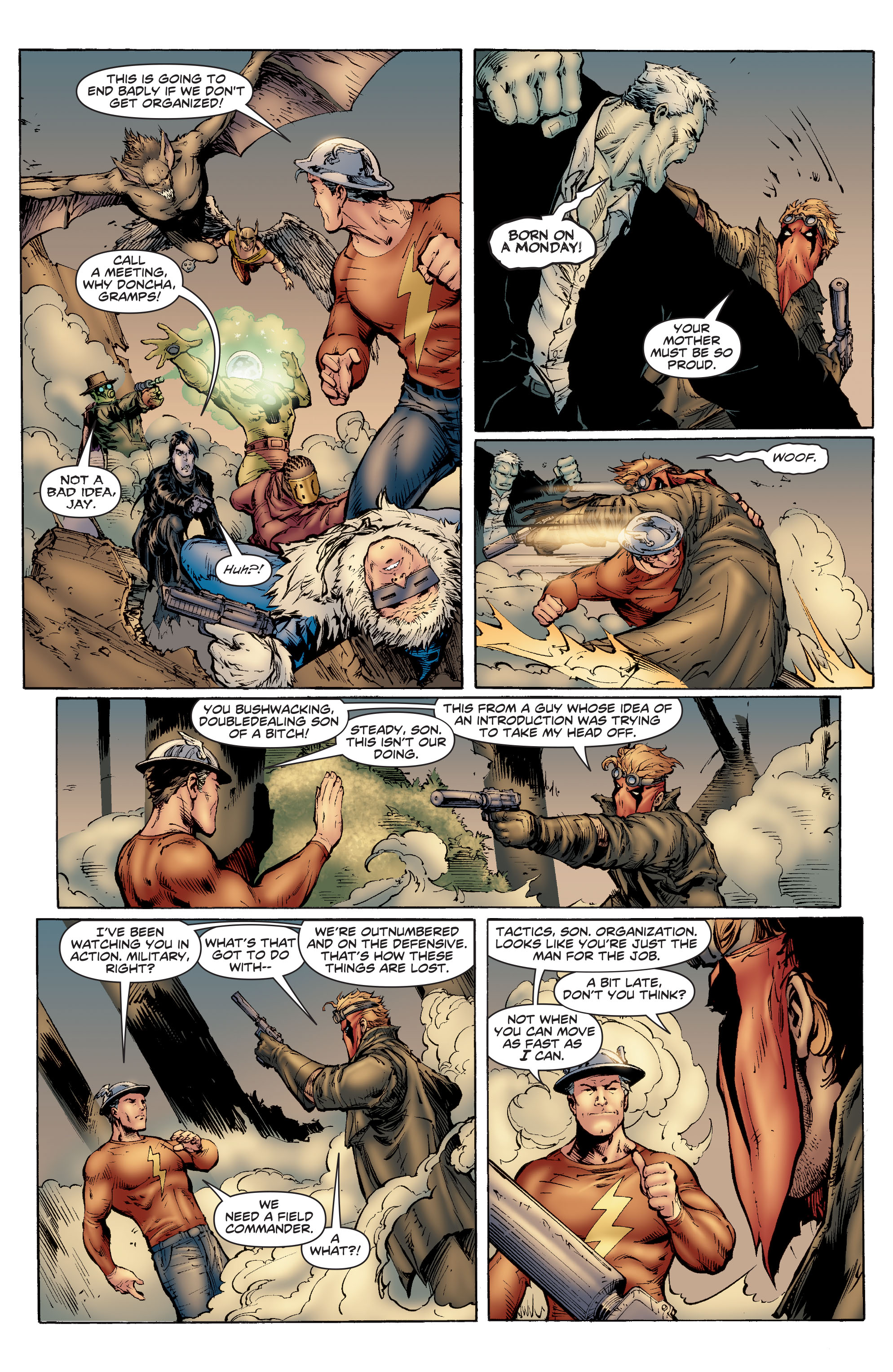 Read online DC/Wildstorm: Dreamwar comic -  Issue #5 - 7