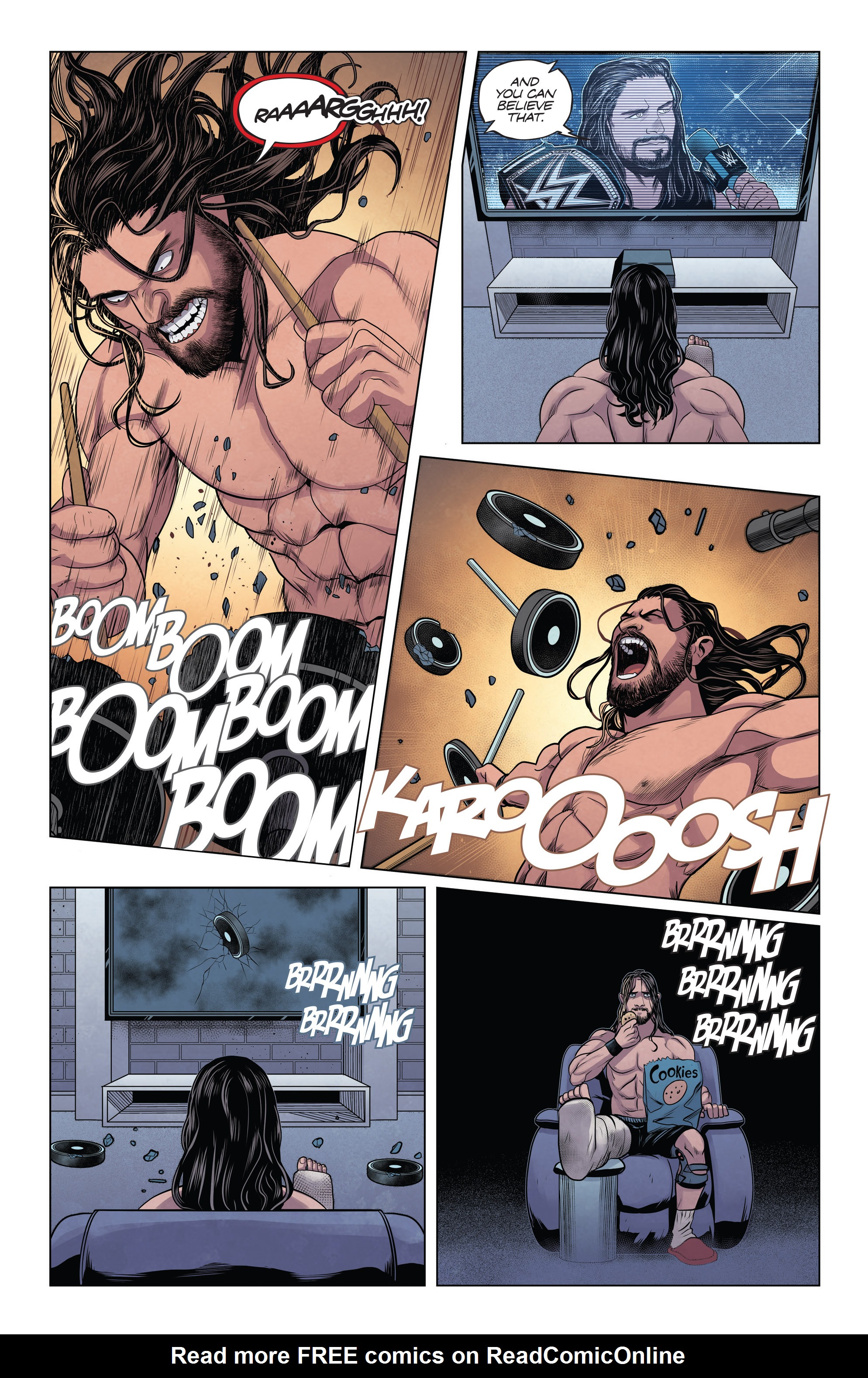 Read online WWE comic -  Issue #3 - 10