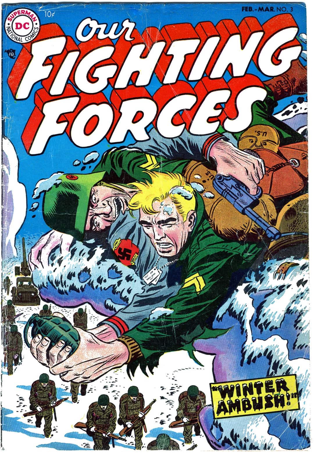 Read online Our Fighting Forces comic -  Issue #3 - 1