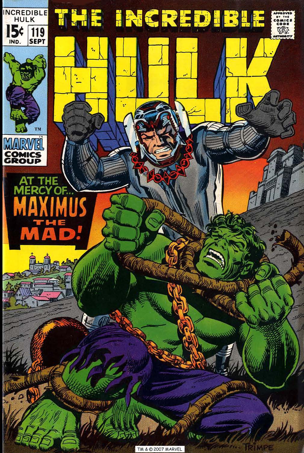 Read online The Incredible Hulk (1968) comic -  Issue #119 - 1