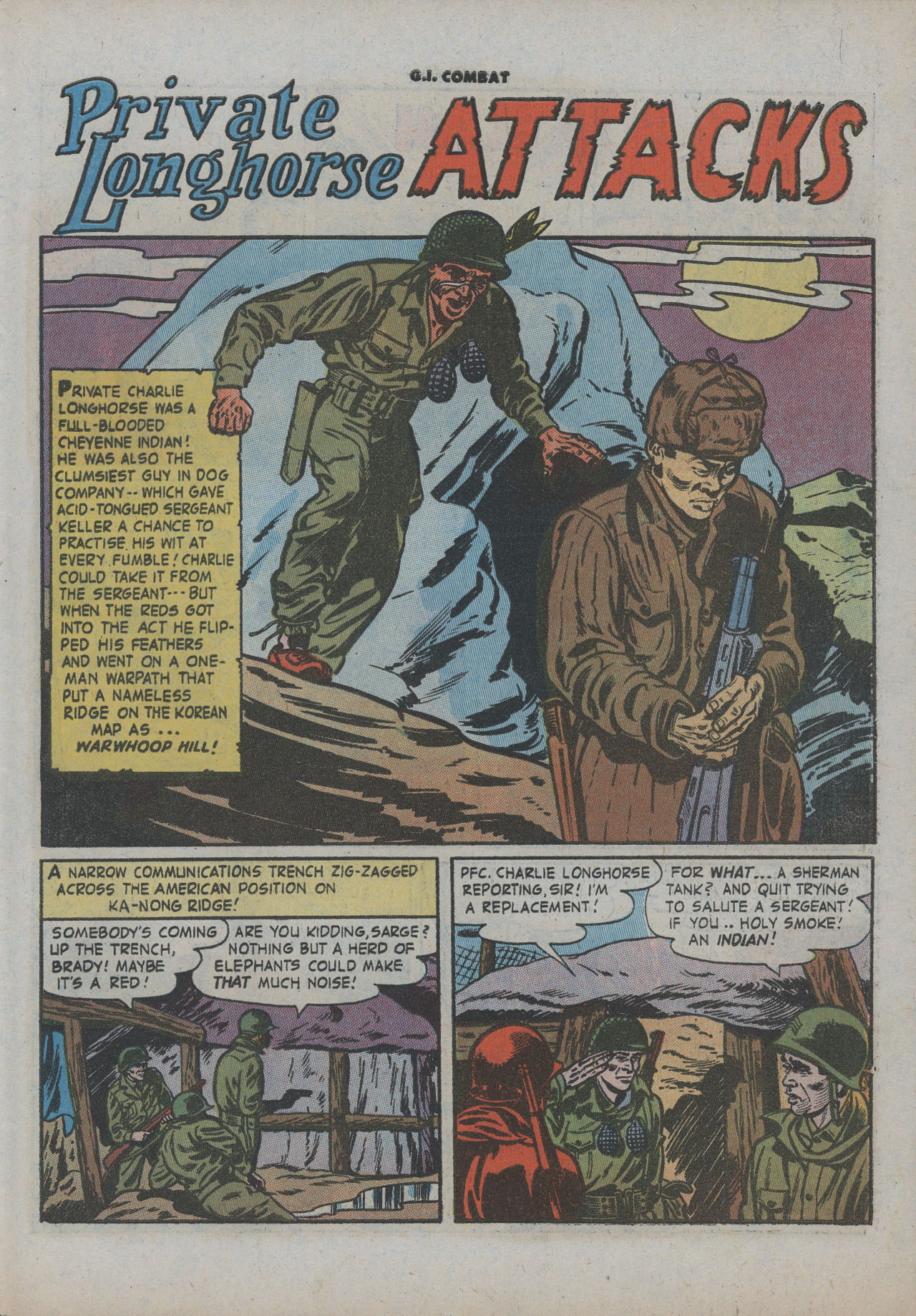 Read online G.I. Combat (1952) comic -  Issue #38 - 28
