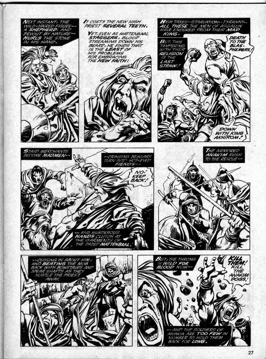 Read online The Savage Sword Of Conan comic -  Issue #36 - 27