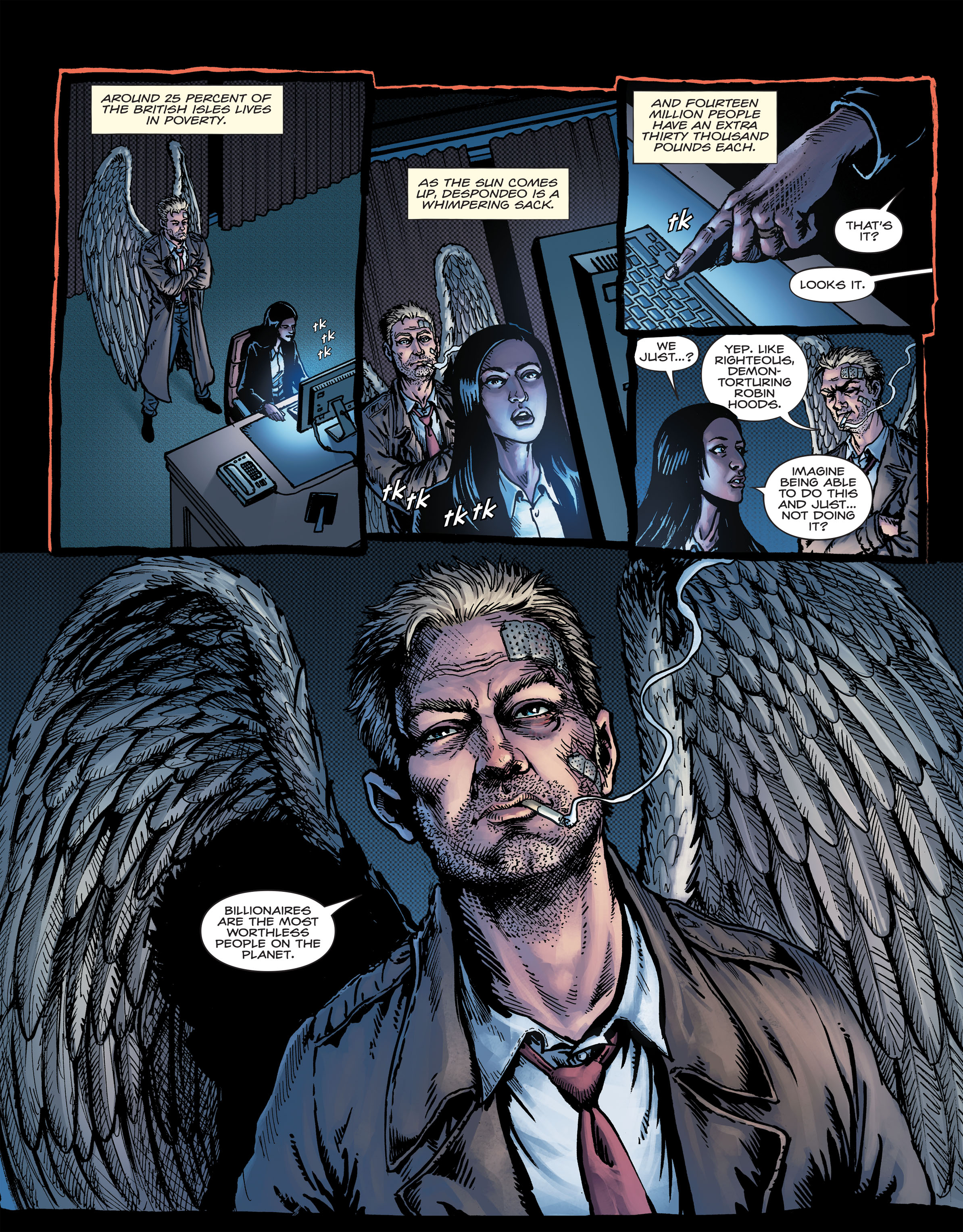 Read online Hellblazer: Rise and Fall comic -  Issue #3 - 36
