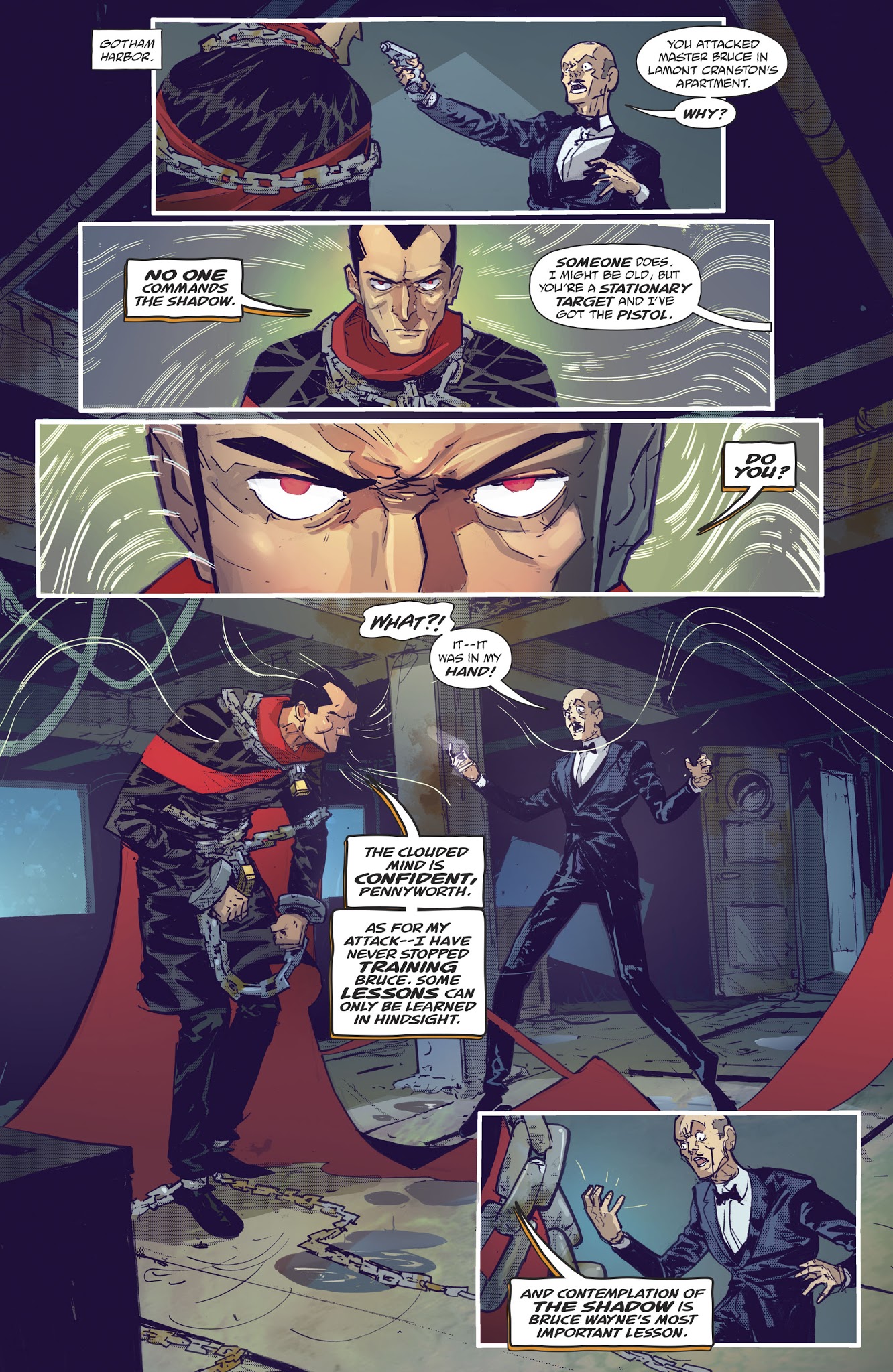 Read online Batman/Shadow comic -  Issue #3 - 11