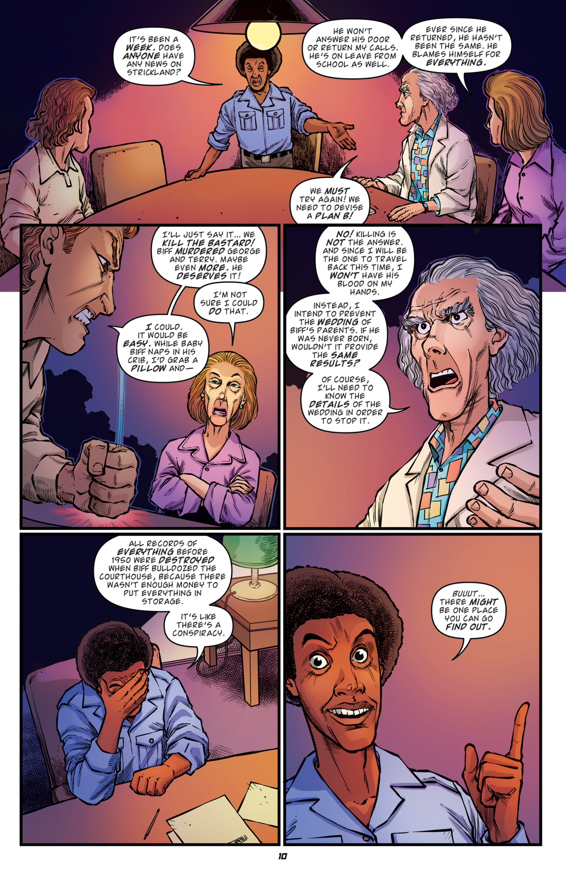 Read online Back to the Future: Biff to the Future comic -  Issue #5 - 12